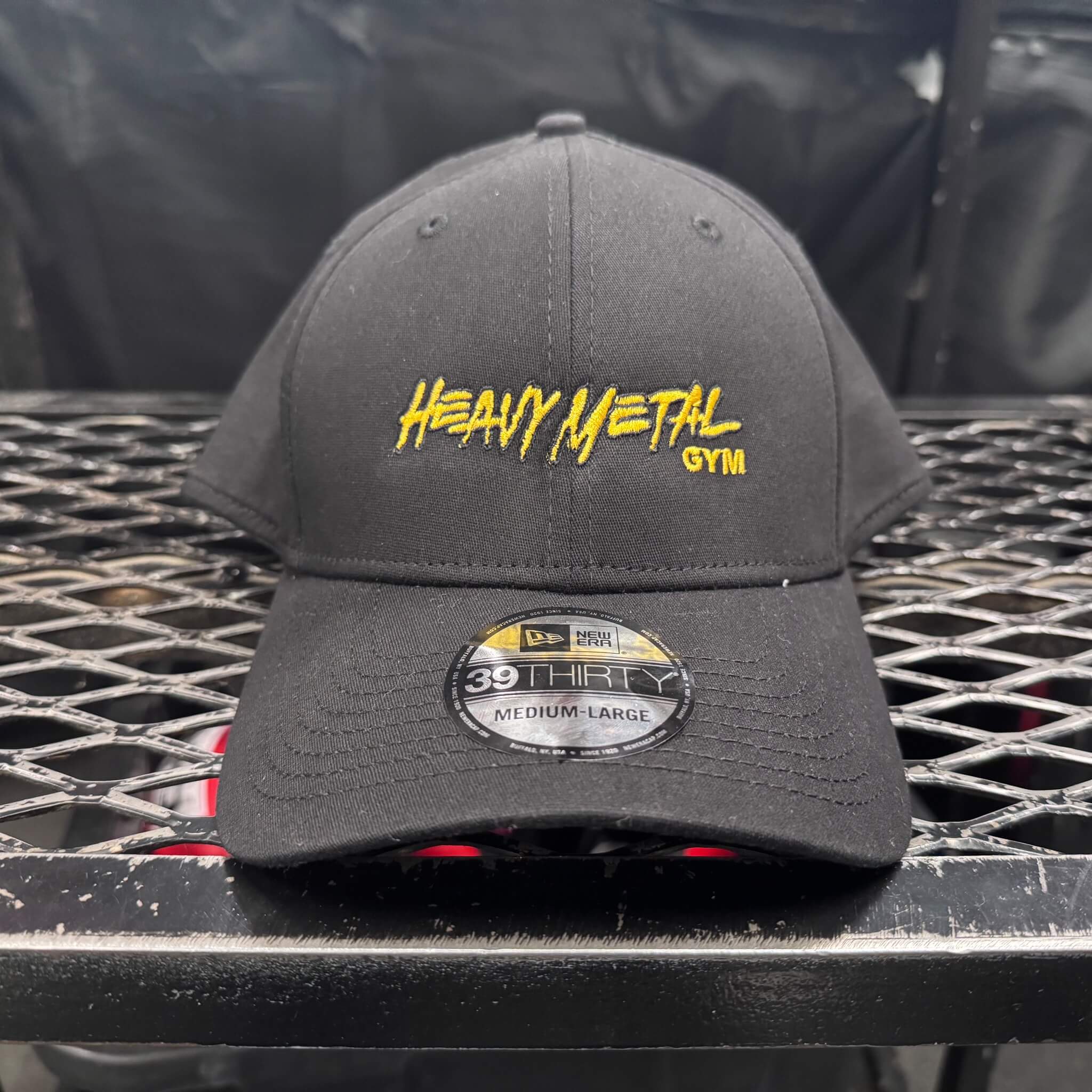 Black Cap – Yellow Stitch Logo