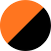 Classic Pants | Black & Orange