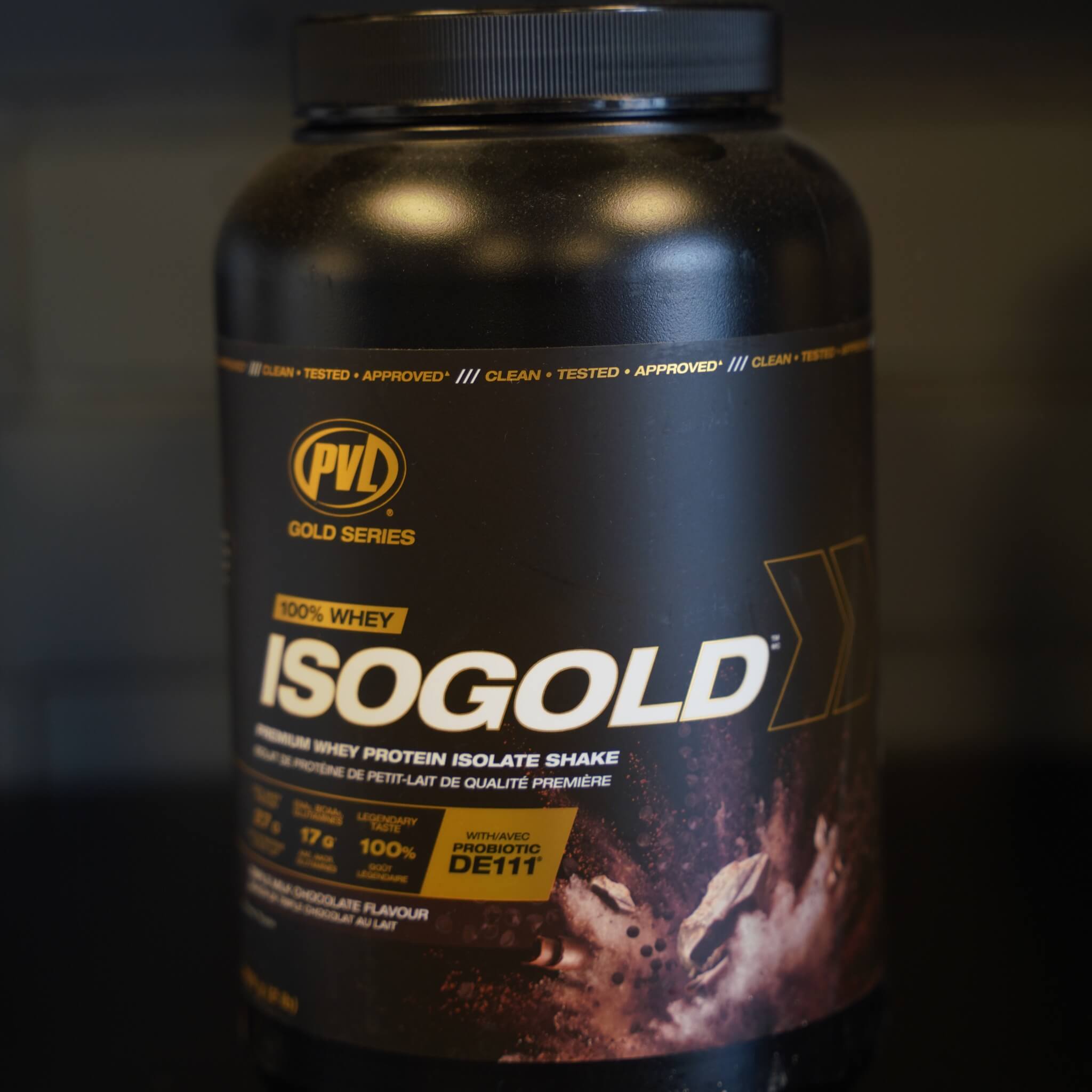 ISO Gold Whey Protein Isolate – 2 Lb Tub