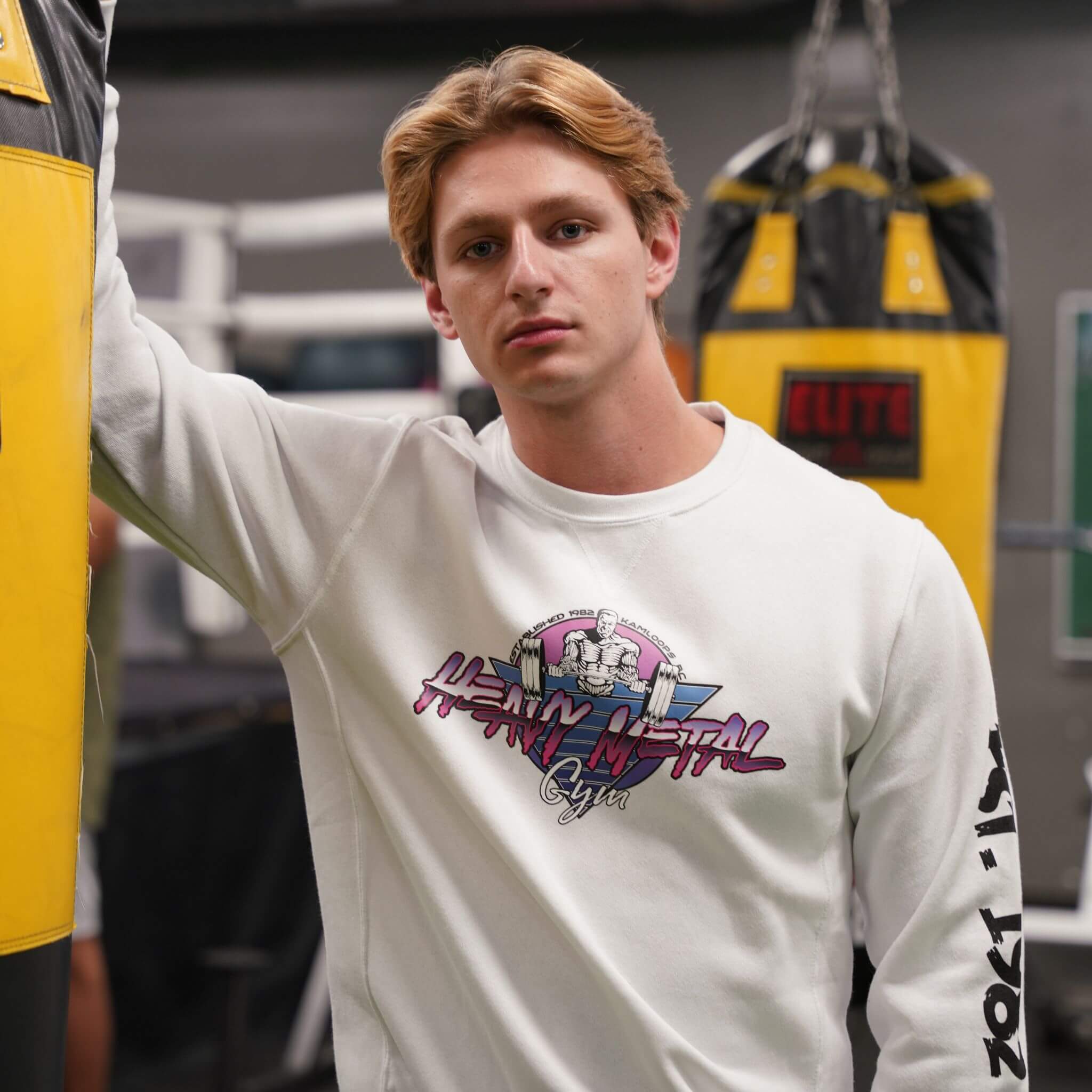 Retro Logo Crewneck Sweatshirt