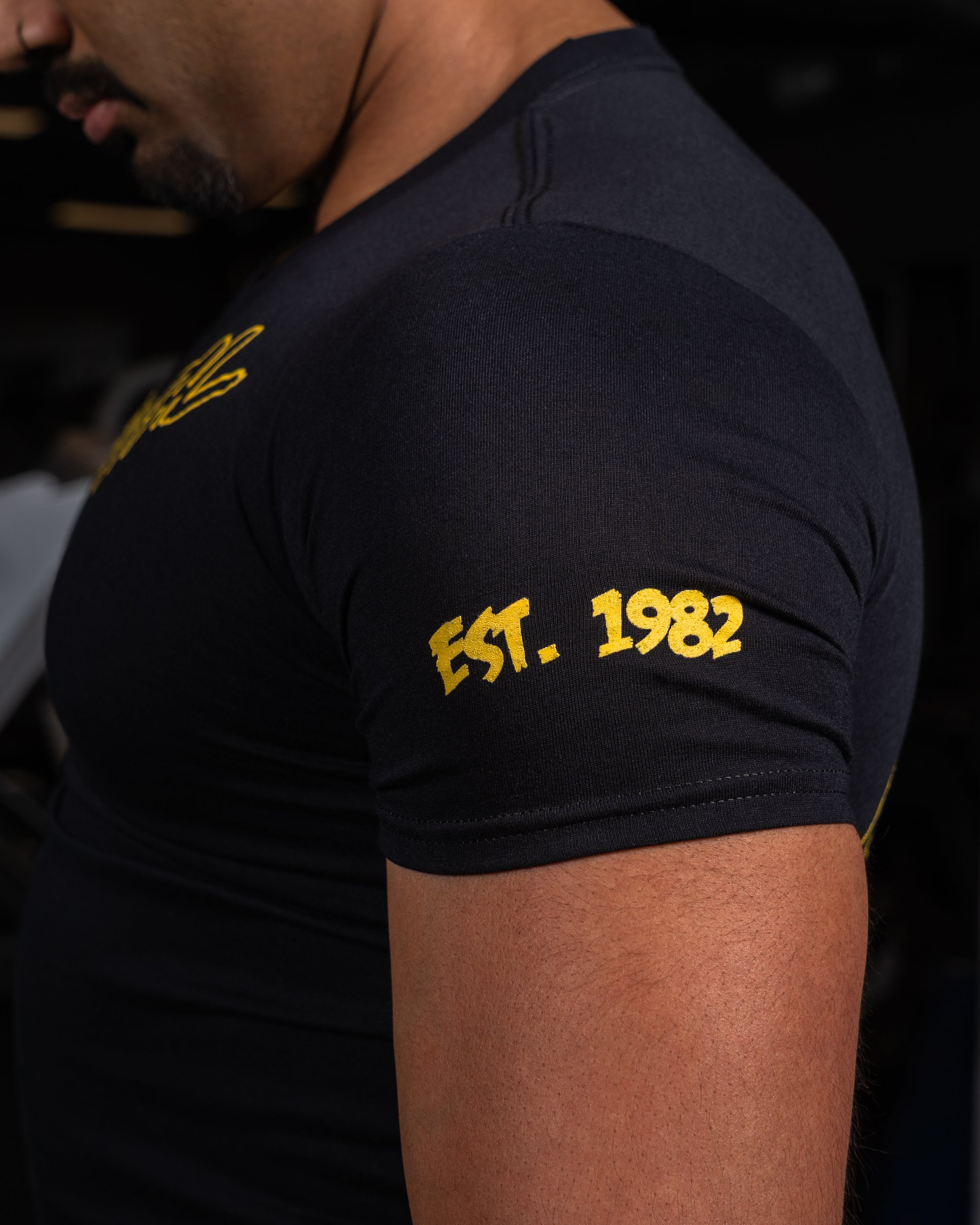 Classic T-Shirt - Detail - Men's | Heavy Metal Gym
