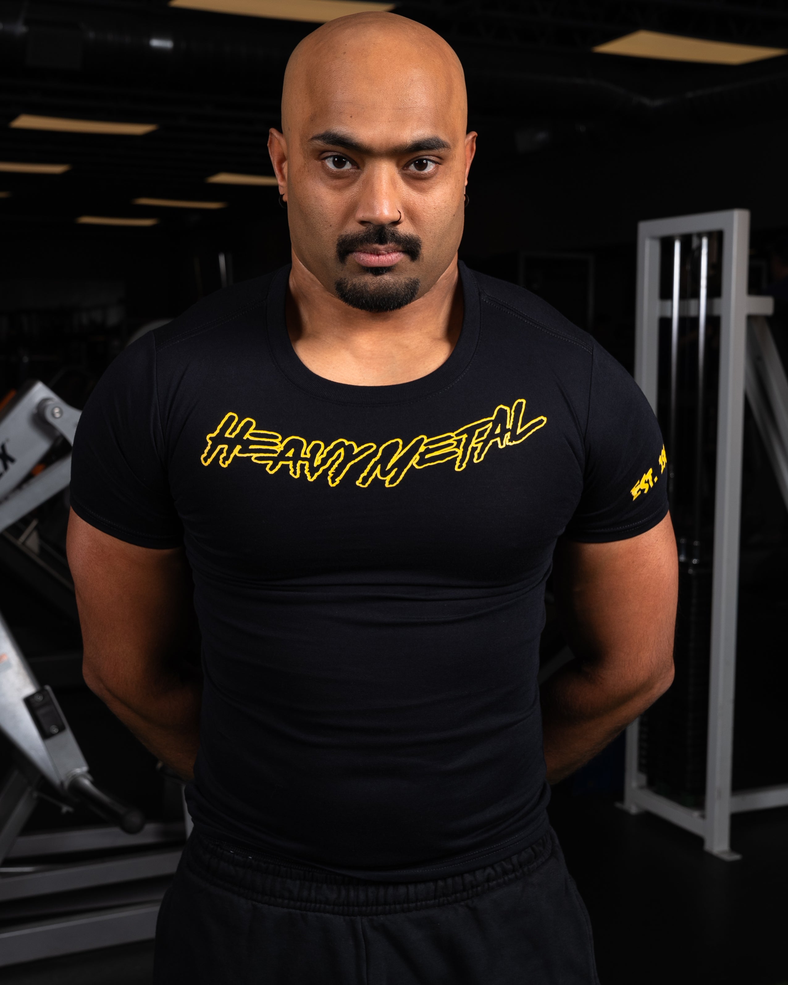 Classic T-Shirt - Front View - Men's | Heavy Metal Gym