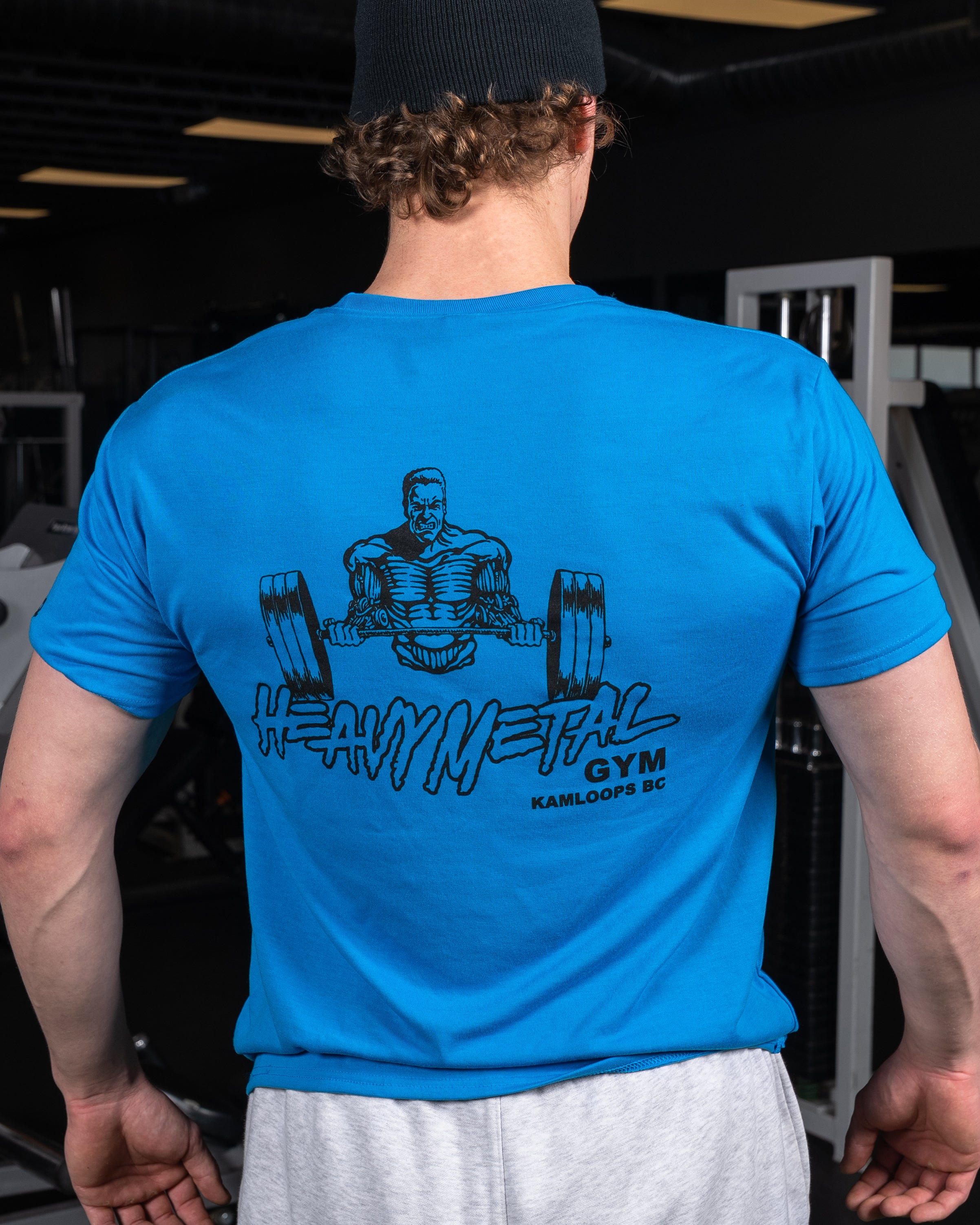 Classic T-Shirt - Back View - Men's | Heavy Metal Gym