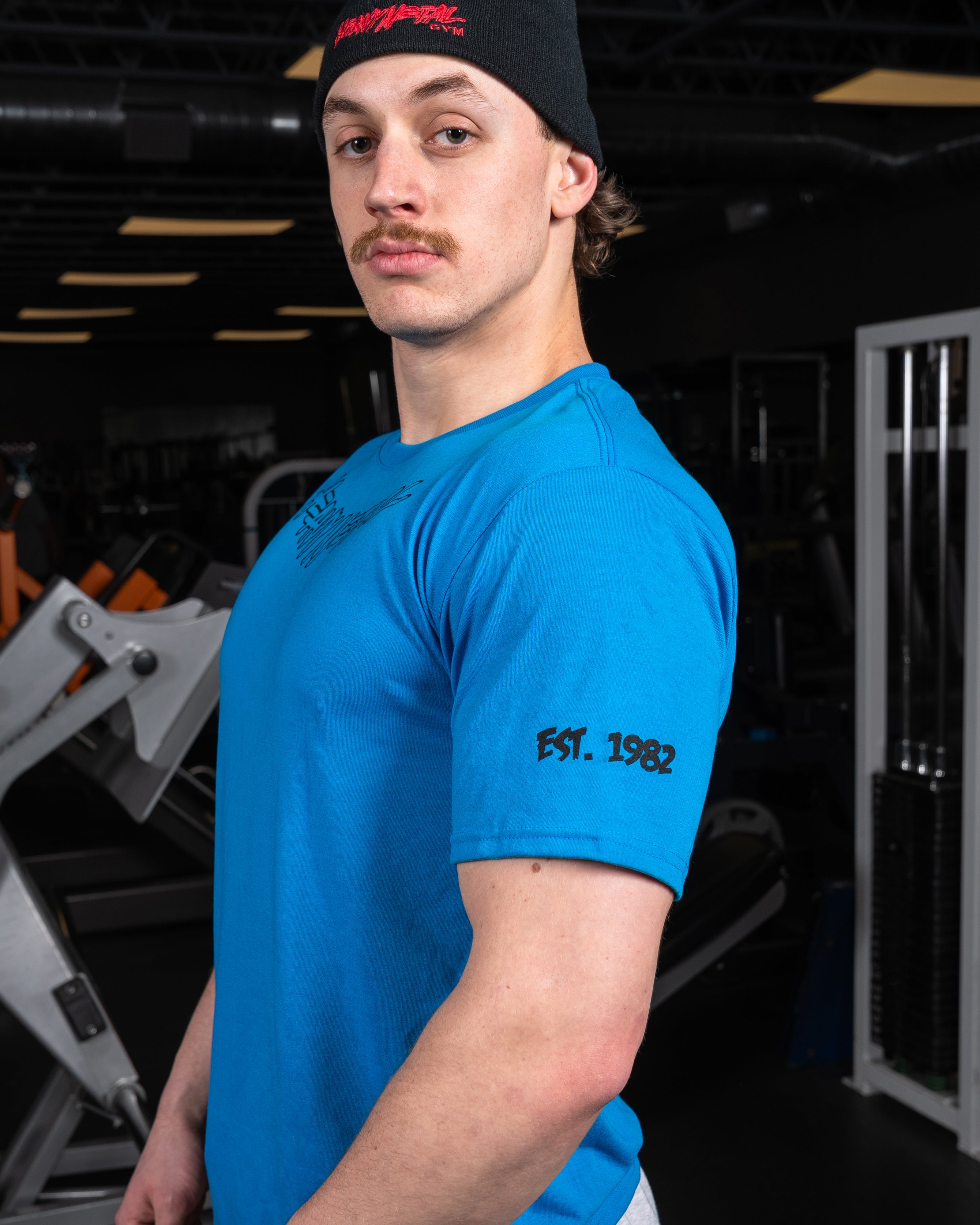 Classic T-Shirt - Side View - Men's | Heavy Metal Gym