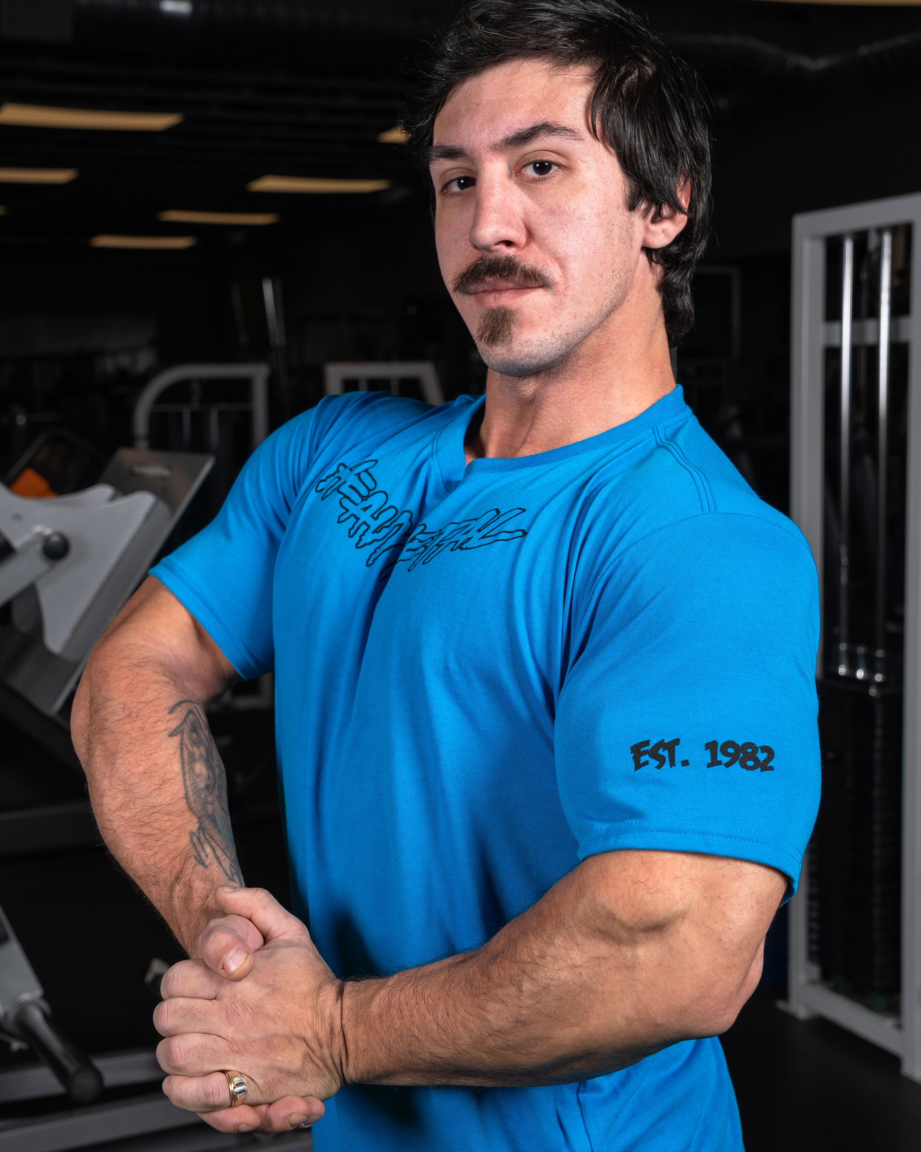 Classic T-Shirt - Side View - Men's | Heavy Metal Gym