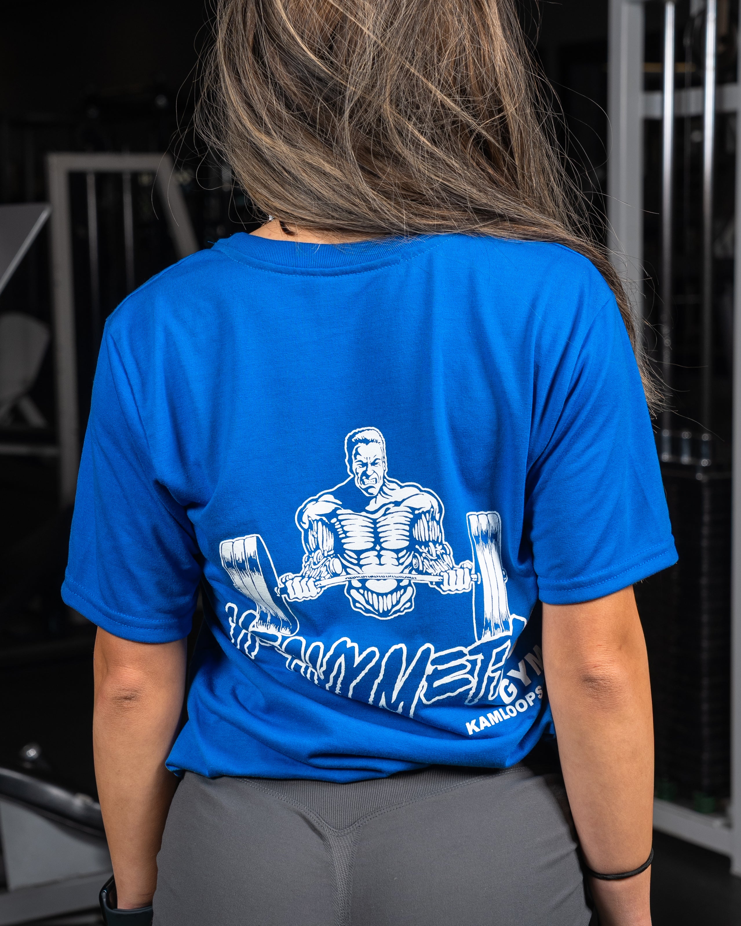 Classic T-Shirt - Back View- Women's | Heavy Metal Gym