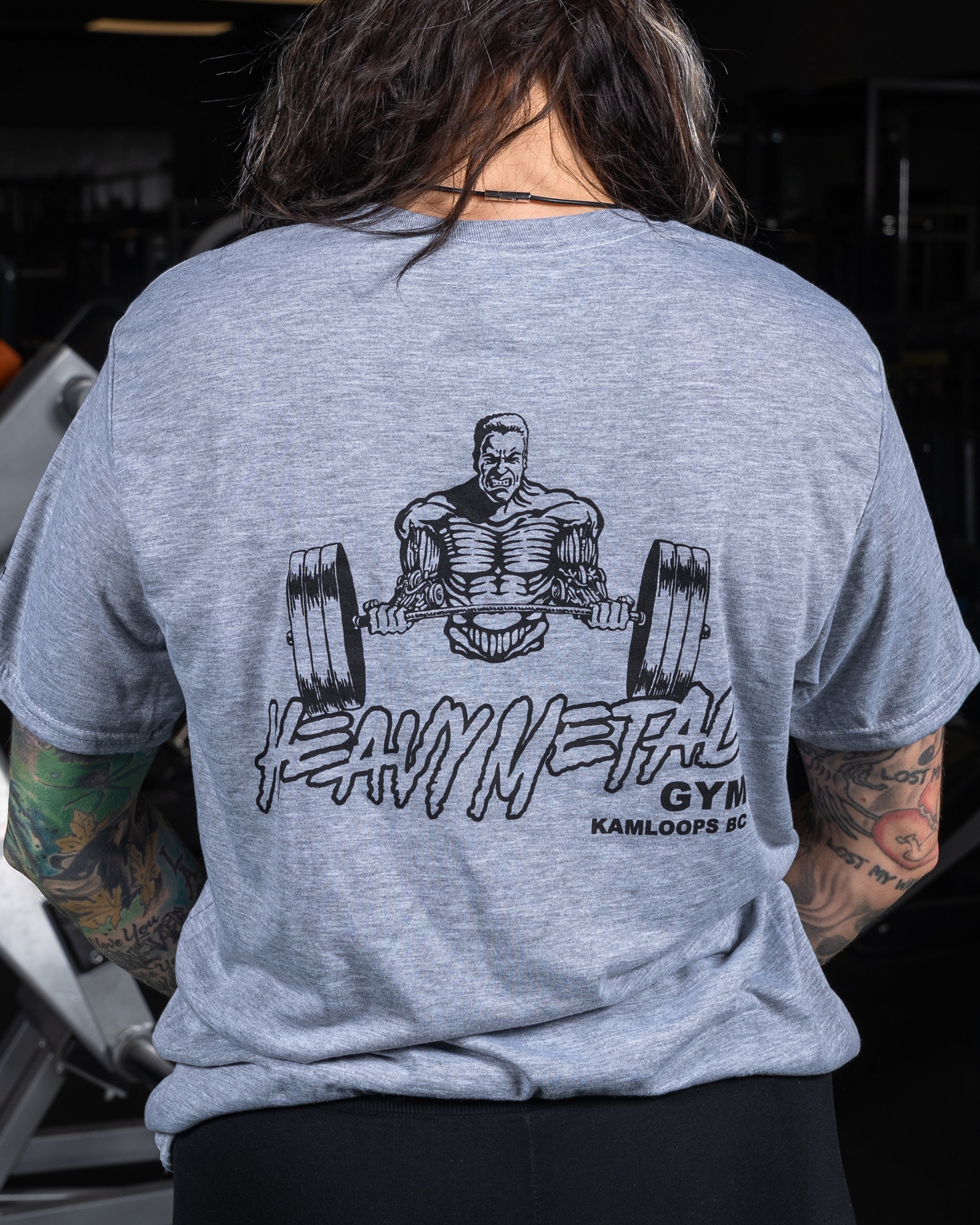 Classic T-Shirt - Back View - Women's | Heavy Metal Gym