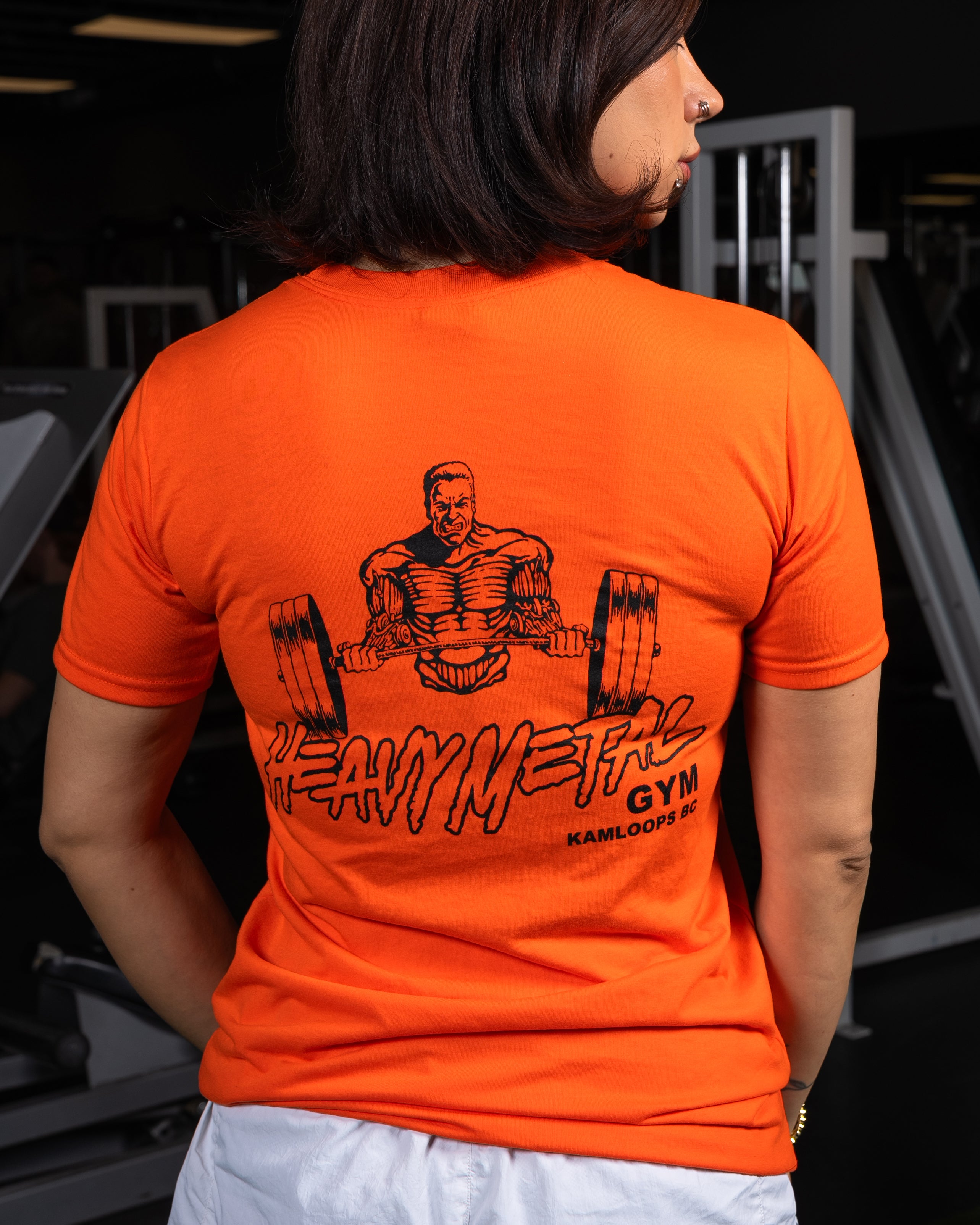Classic T-Shirt - Back View - Women's | Heavy Metal Gym