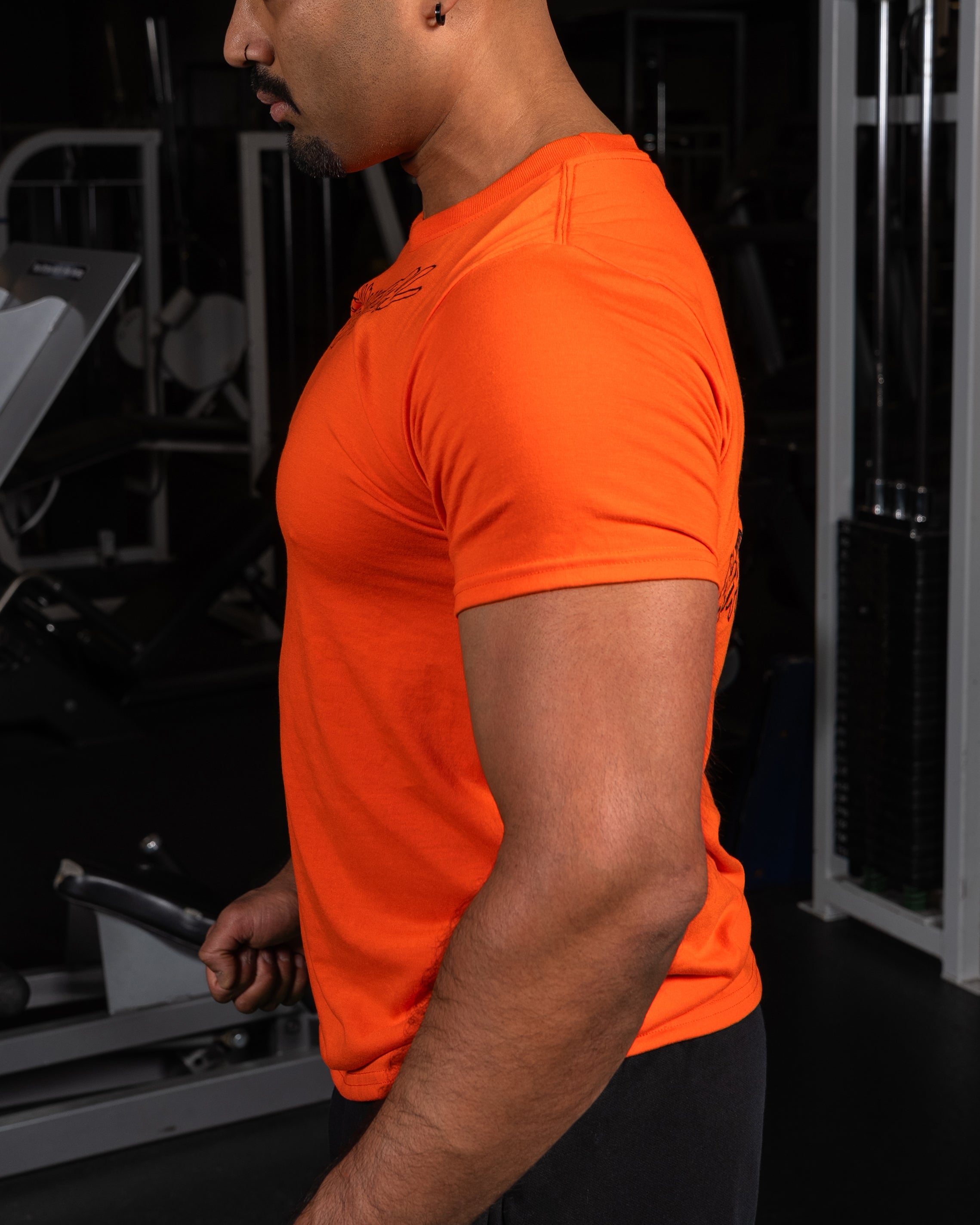 Classic T-Shirt - Side View - Men's | Heavy Metal Gym