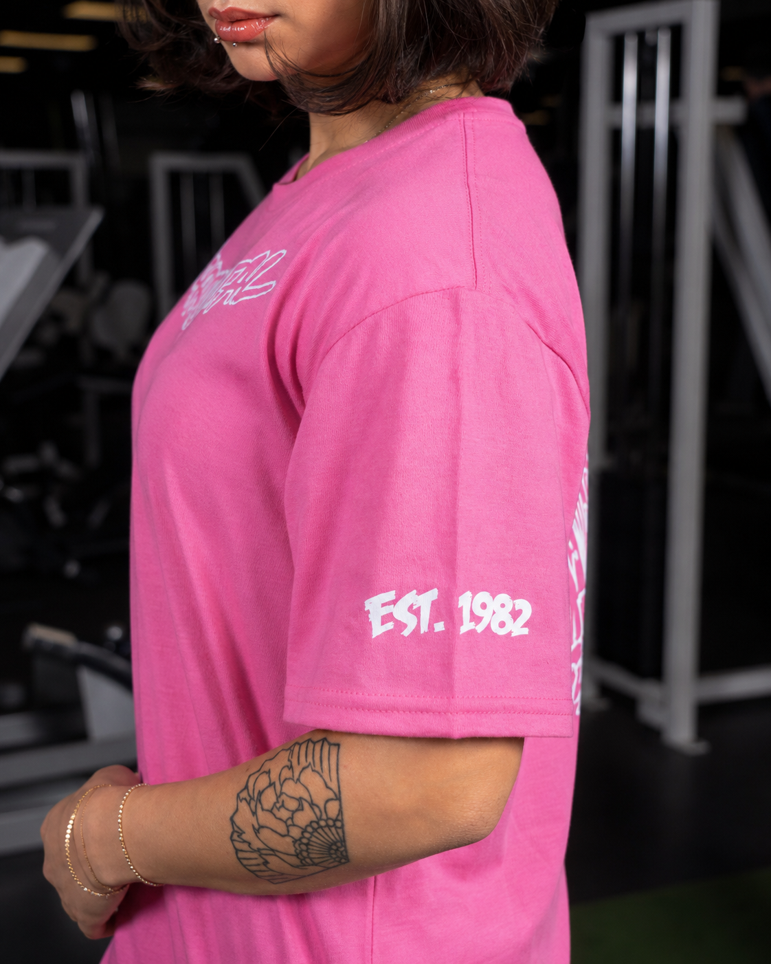 Classic T-Shirt | Pink & White