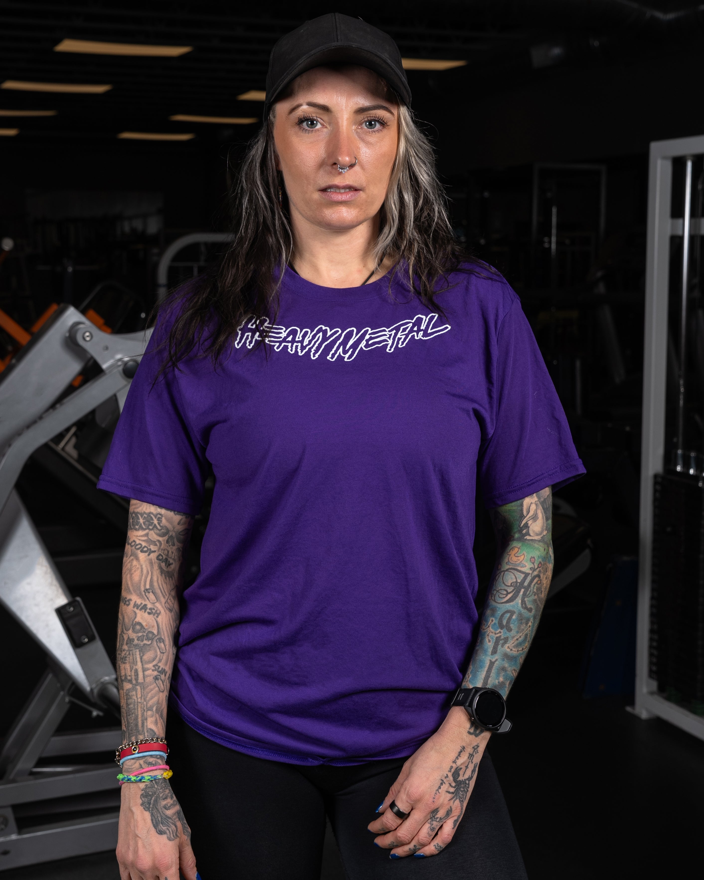 Classic T-Shirt - Front View - Women's | Heavy Metal Gym