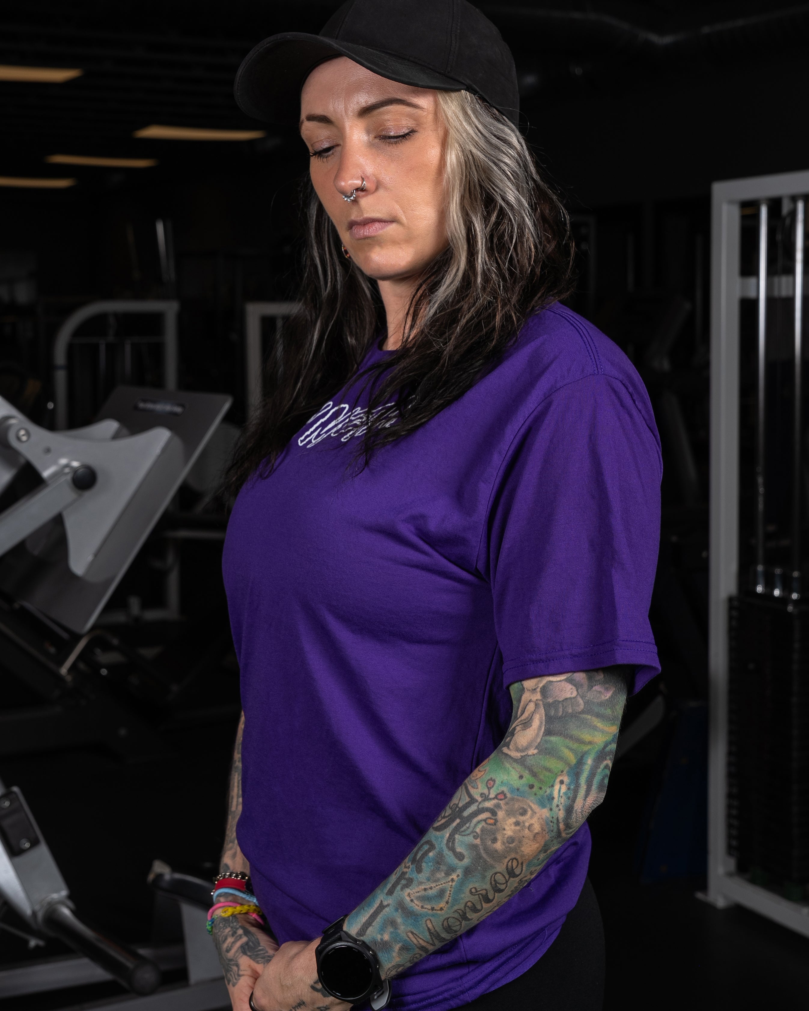Classic T-Shirt - Side View - Women's | Heavy Metal Gym