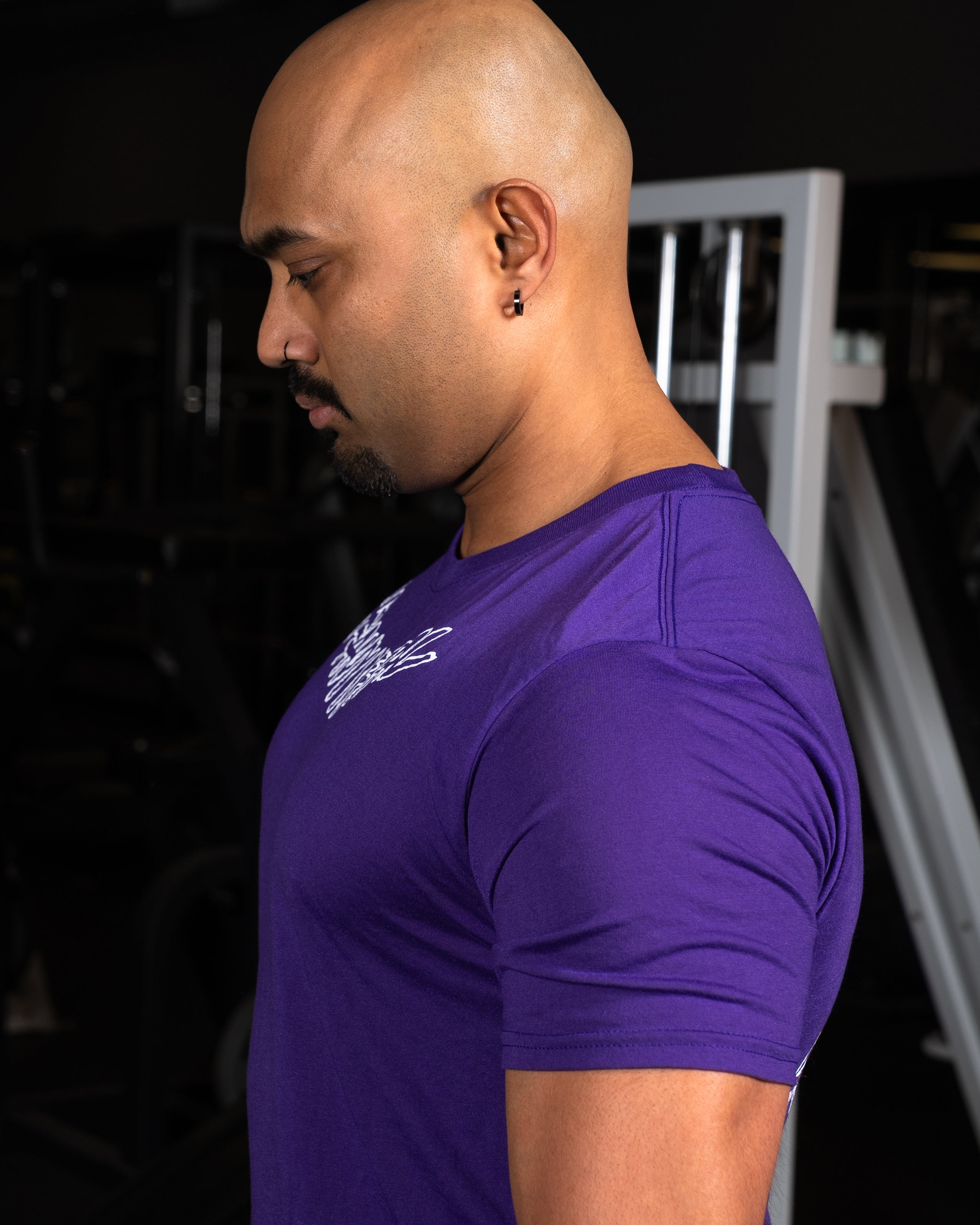 Classic T-Shirt - Side View - Men's | Heavy Metal Gym