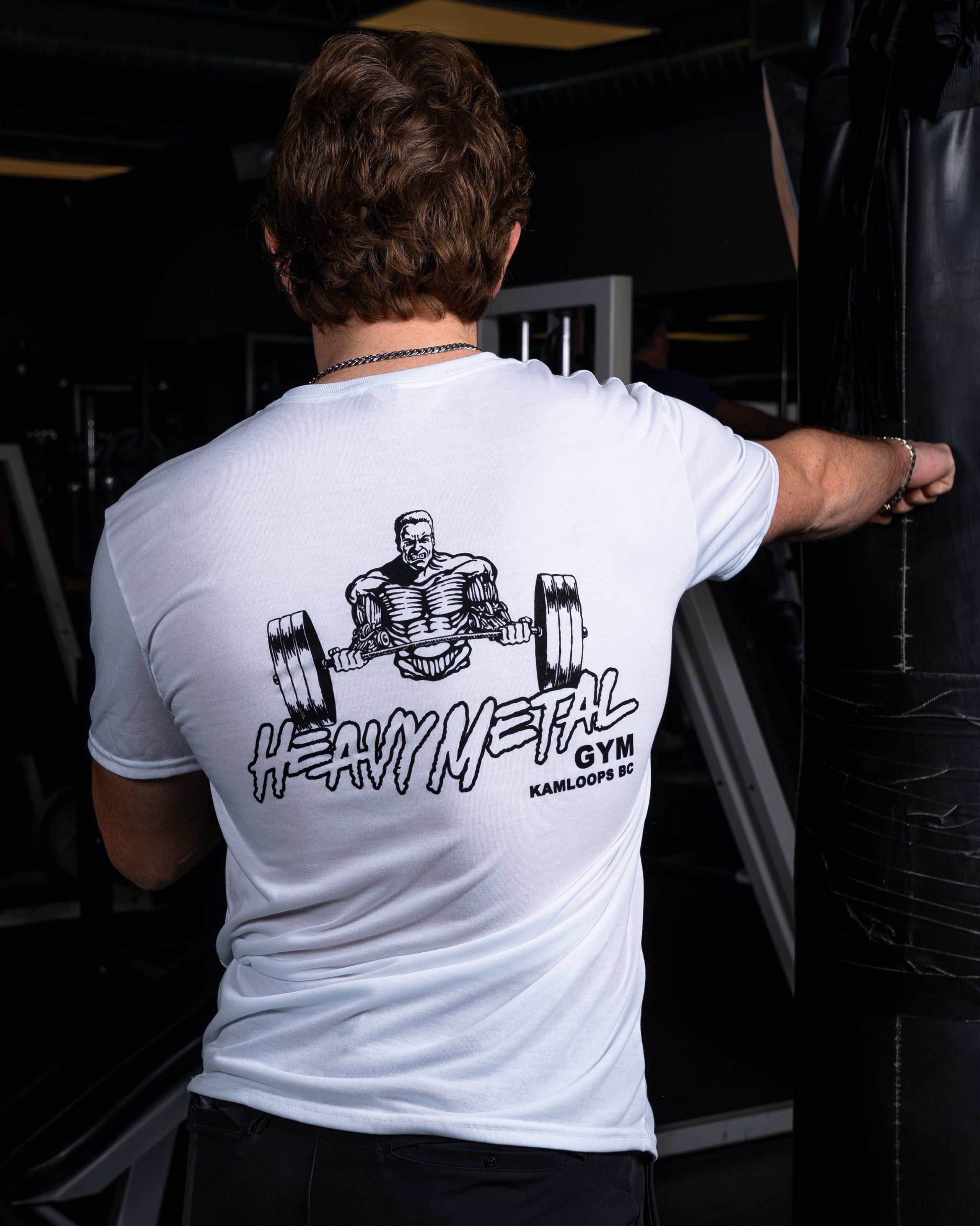Classic T-Shirt - Back View - Men's | Heavy Metal Gym