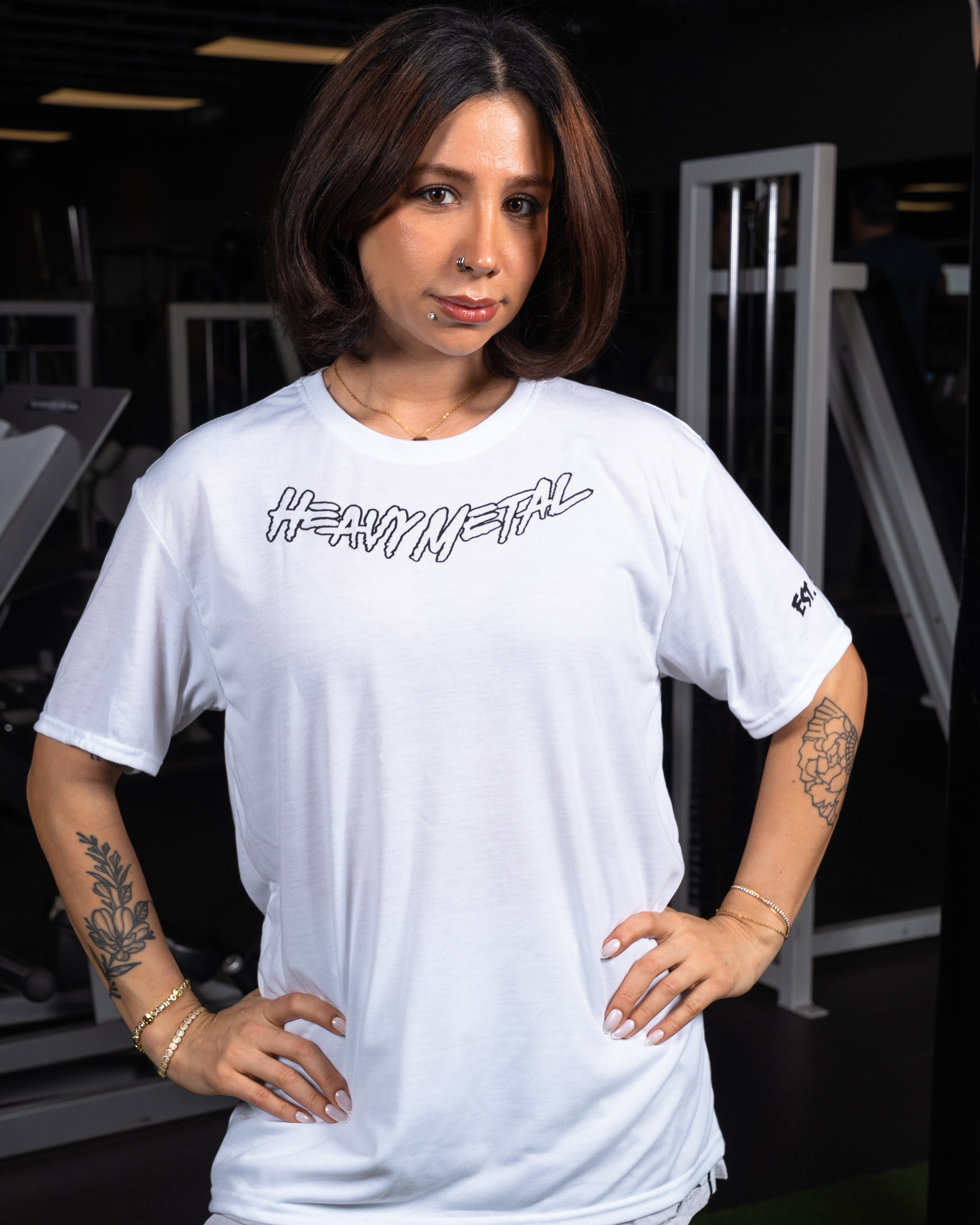 Classic T-Shirt - Front View - Women's | Heavy Metal Gym
