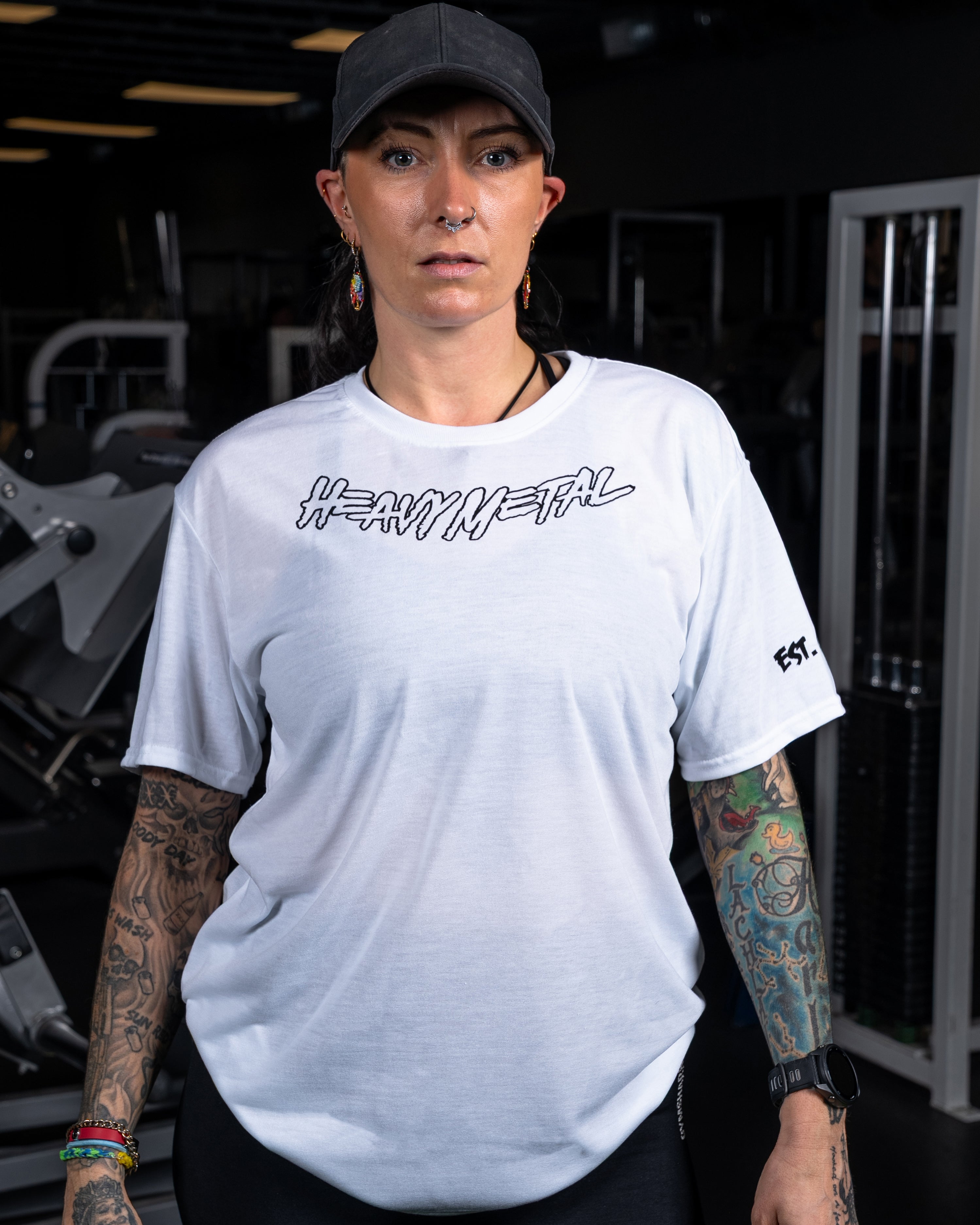 Classic T-Shirt - Front View - Women's | Heavy Metal Gym