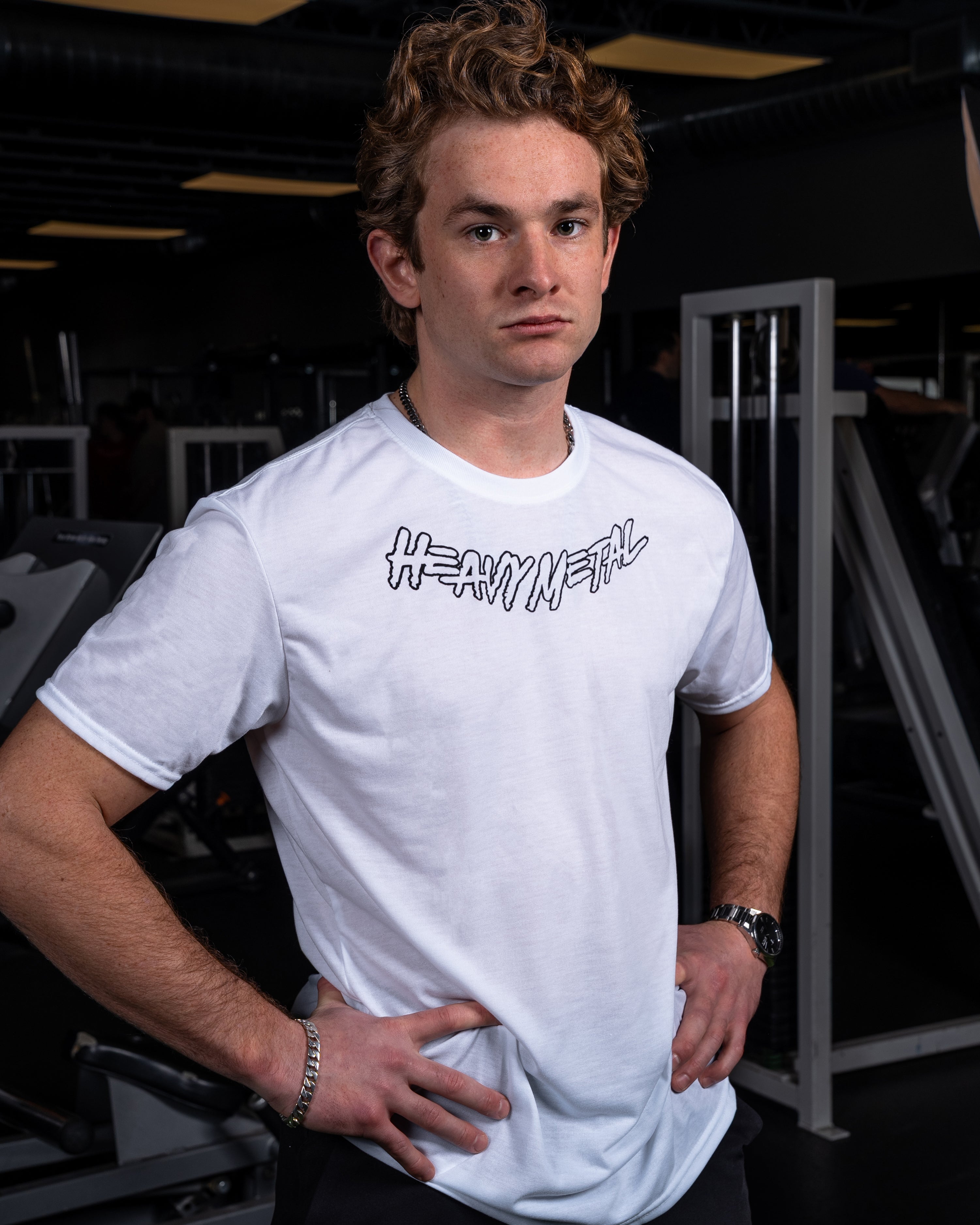 Classic T-Shirt - Front View - Men's | Heavy Metal Gym