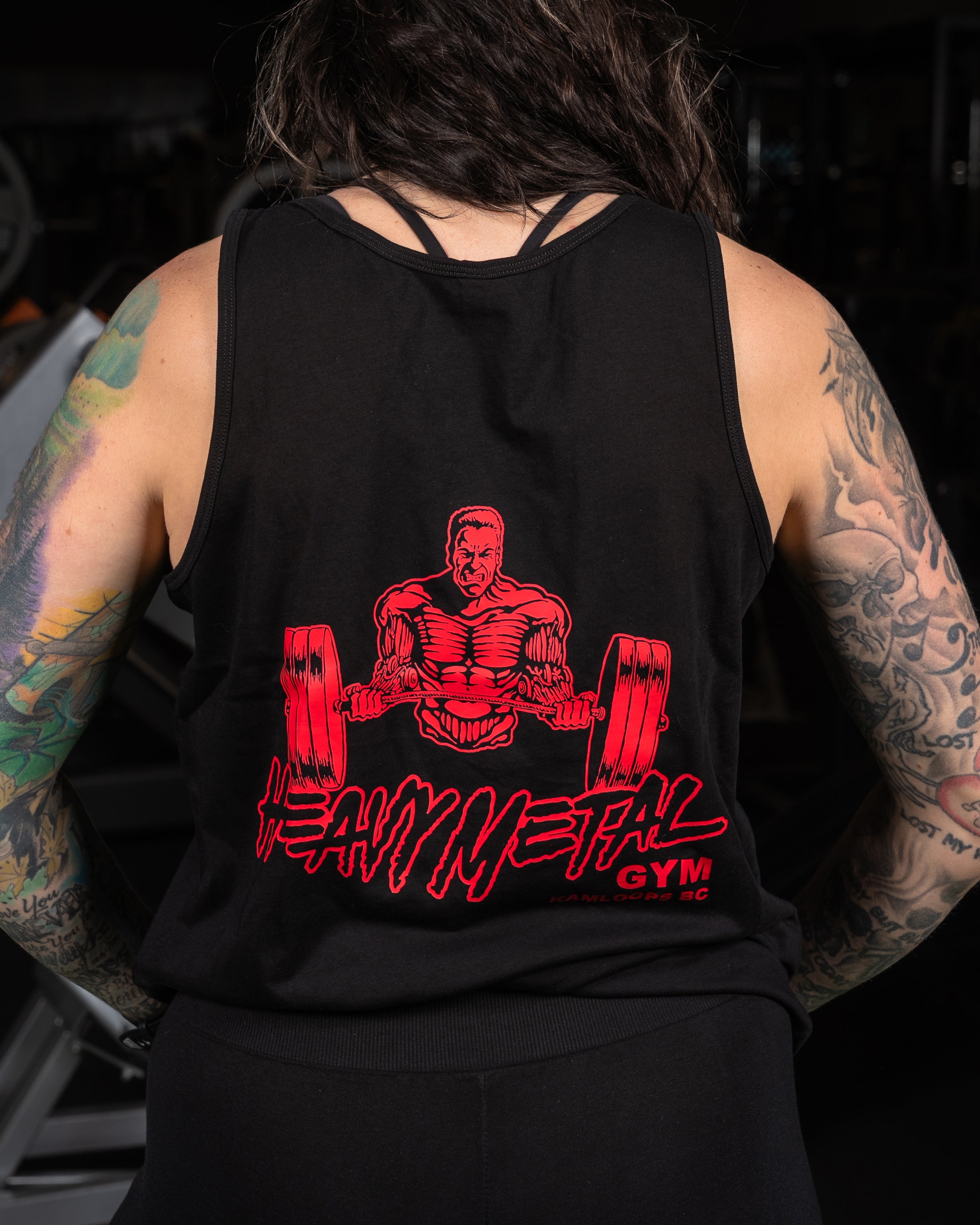 Classic Tank Top - Back View - Women's | Heavy Metal Gym