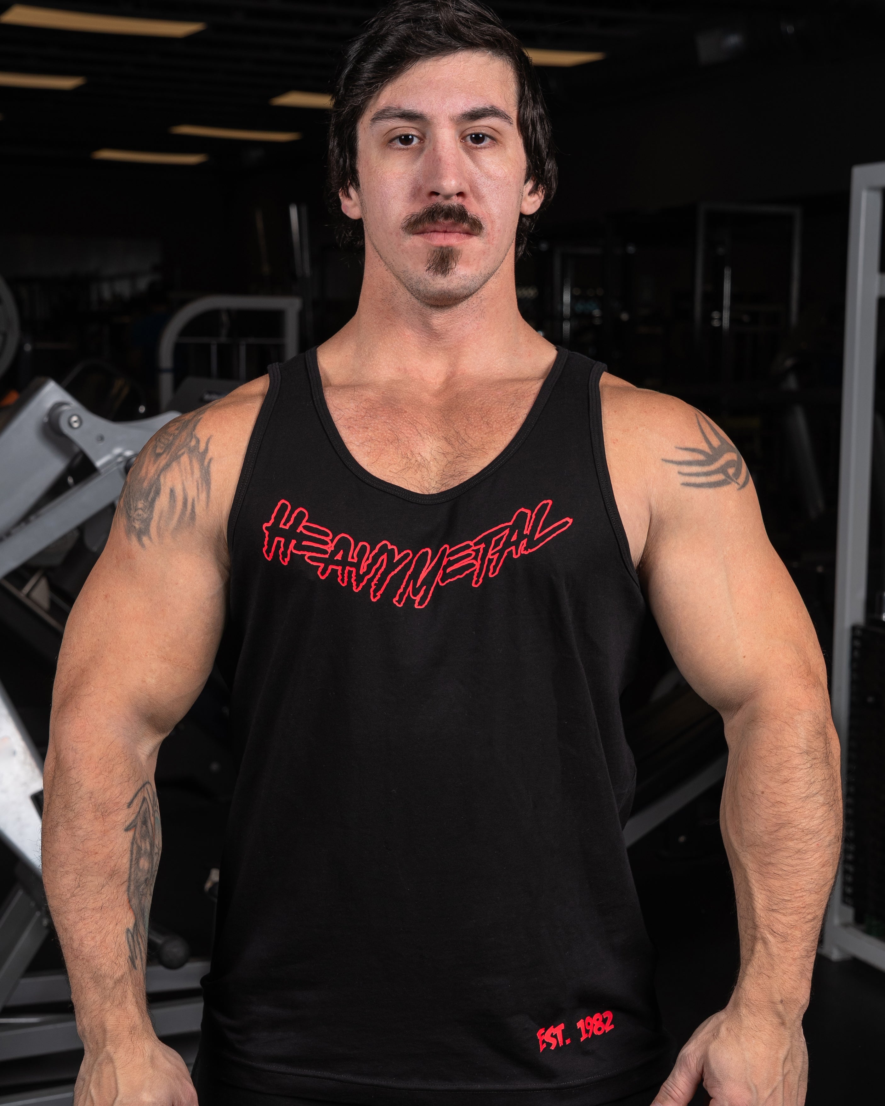 Classic Tank Top - Front View - Men's | Heavy Metal Gym