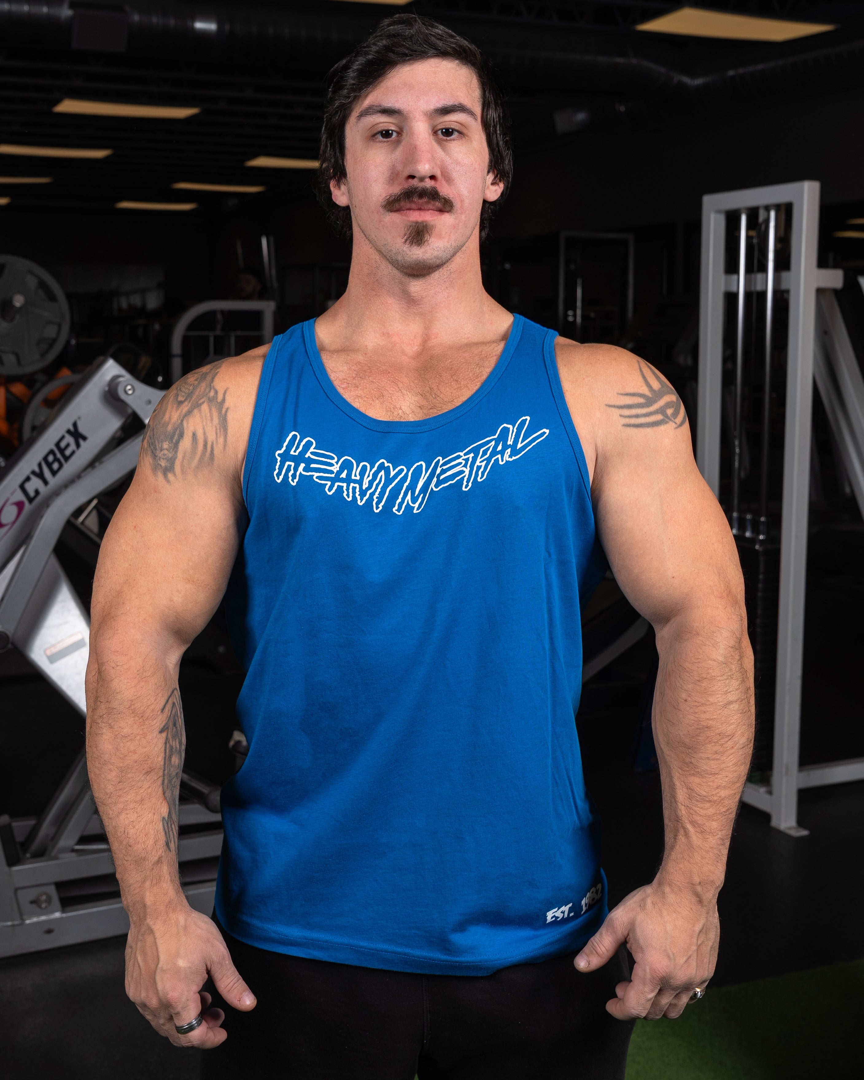 Classic Tank Top - Front View - Men's | Heavy Metal Gym