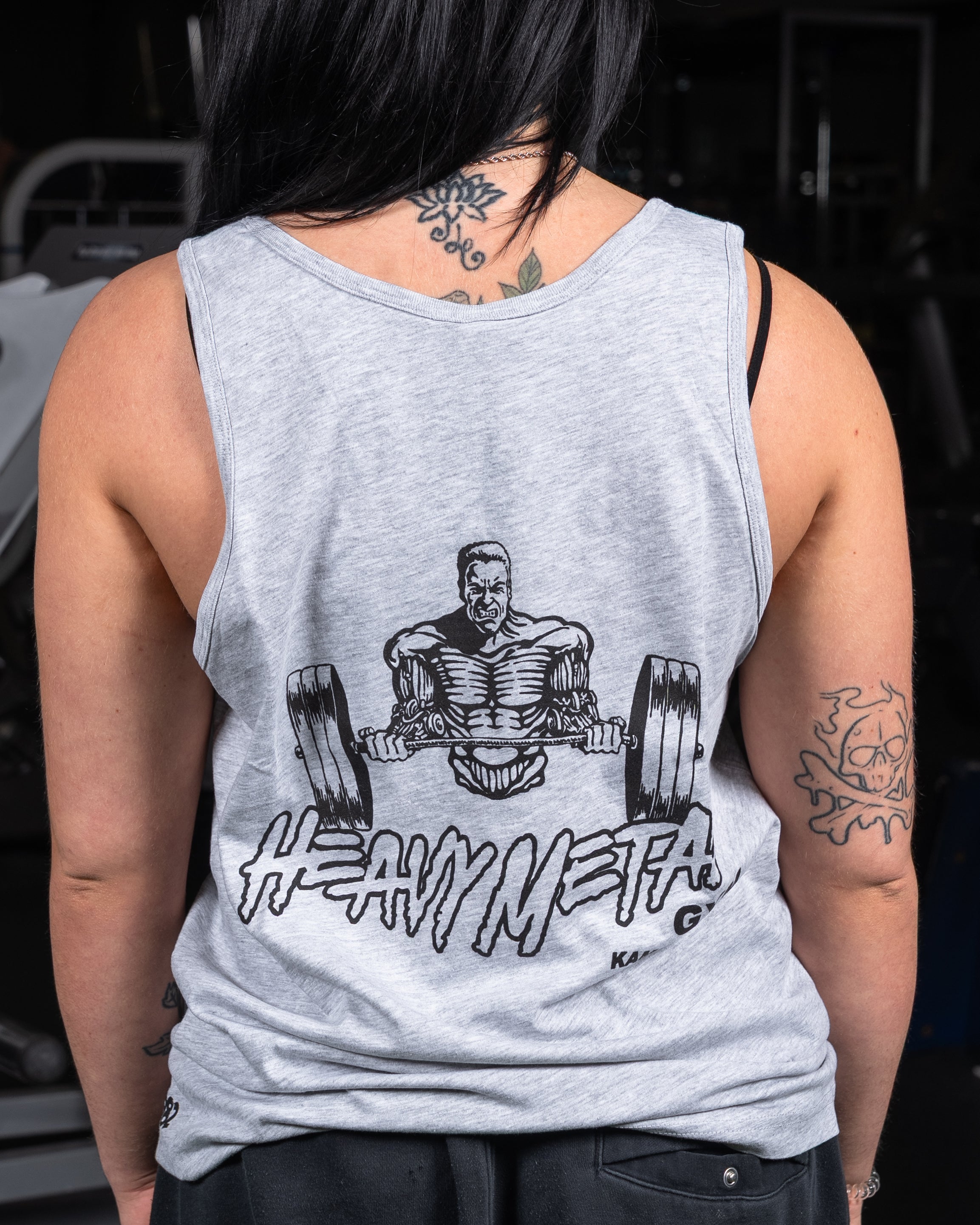 Classic Tank Top - Back View - Women's | Heavy Metal Gym