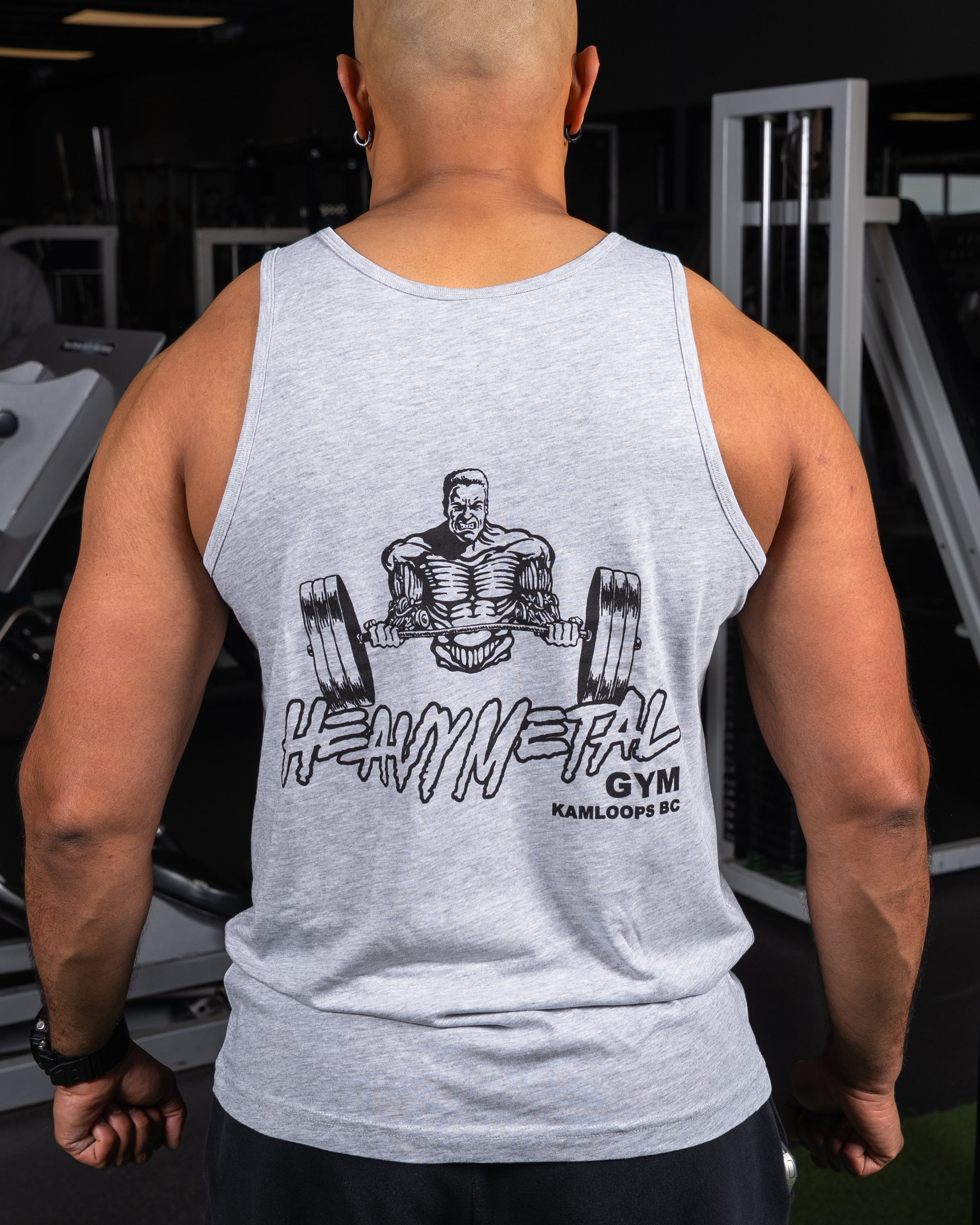 Classic Tank Top - Back View - Men's | Heavy Metal Gym