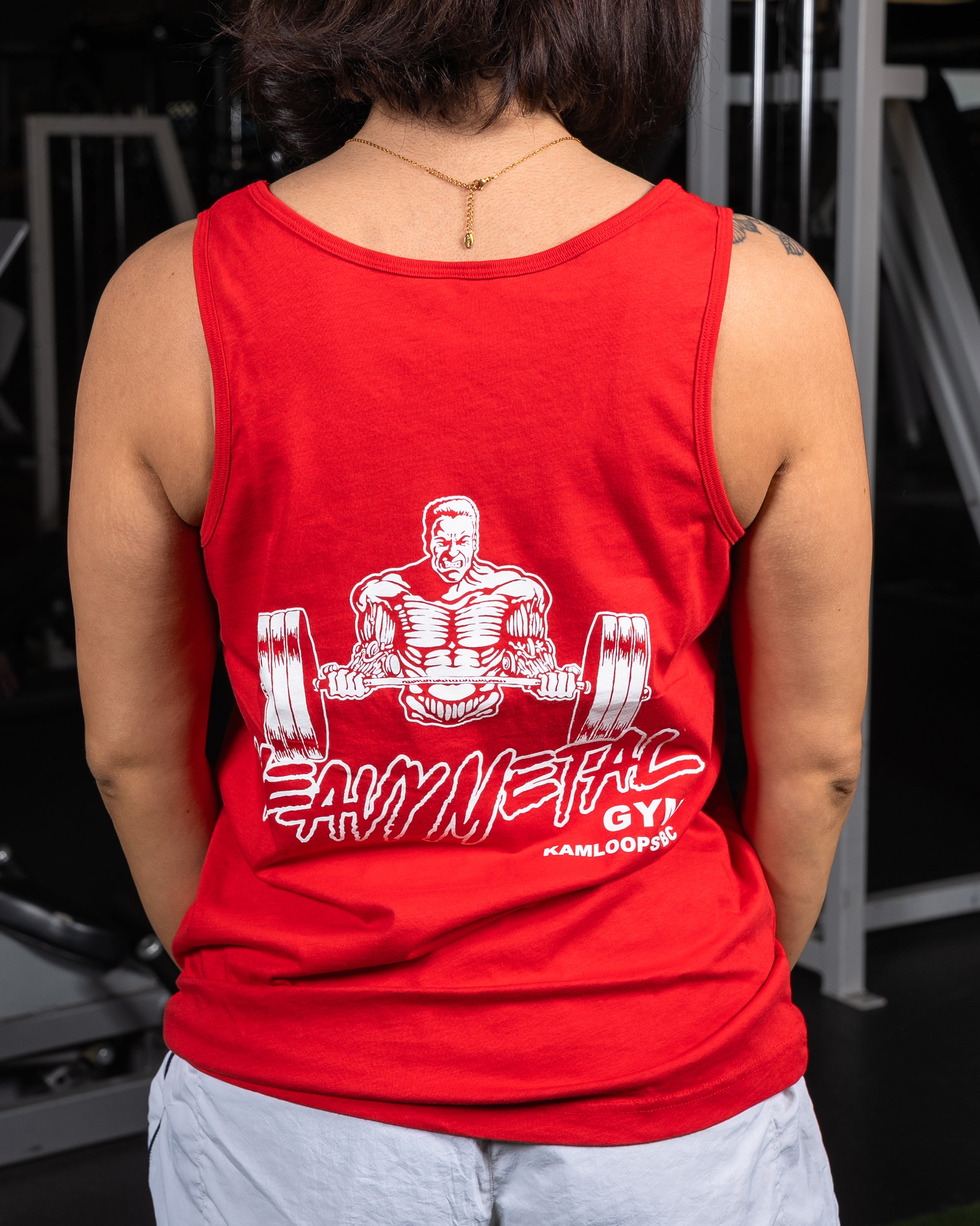 Classic Tank Top - Back View - Women's | Heavy Metal Gym