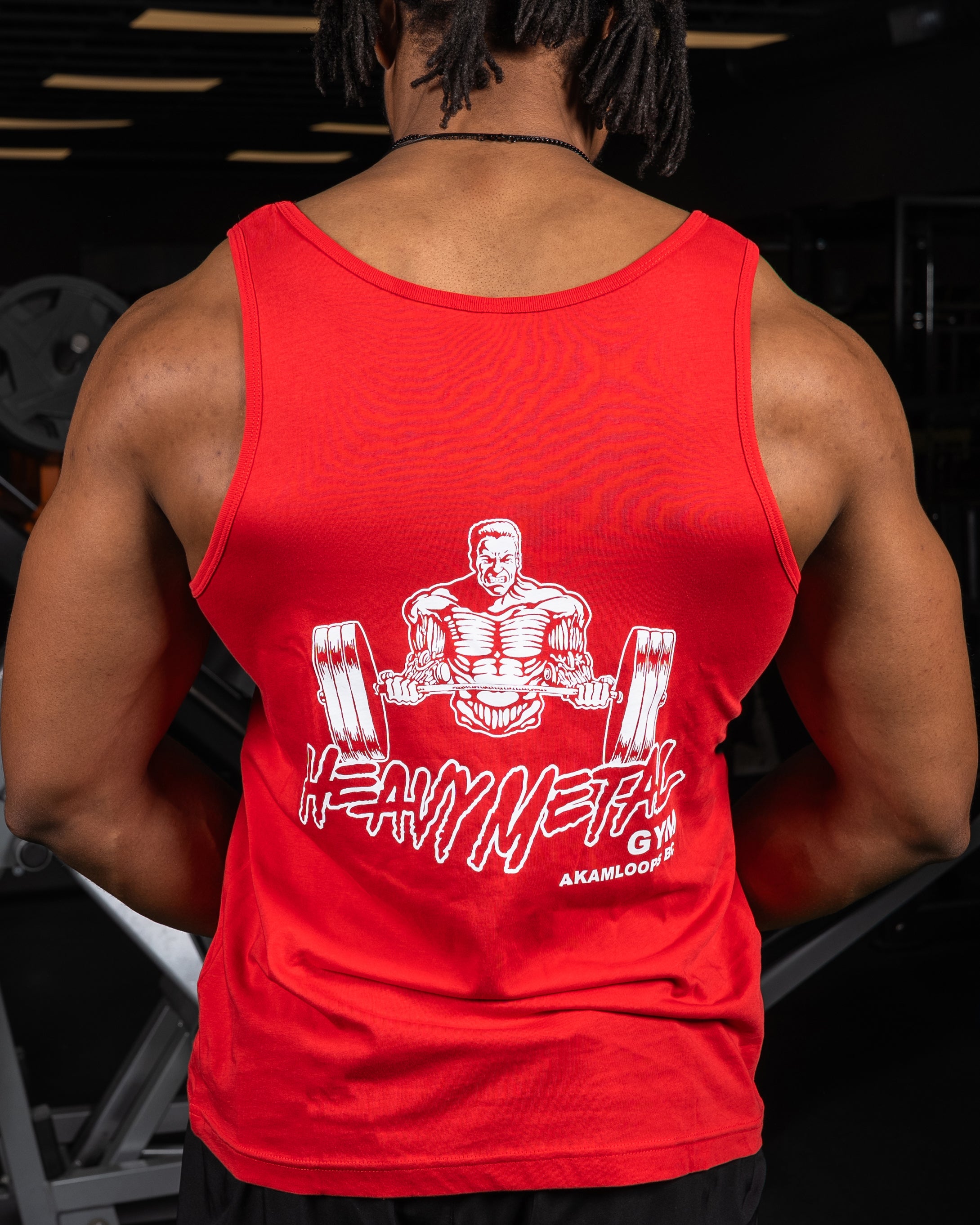 Classic Tank Top - Back View - Men's | Heavy Metal Gym