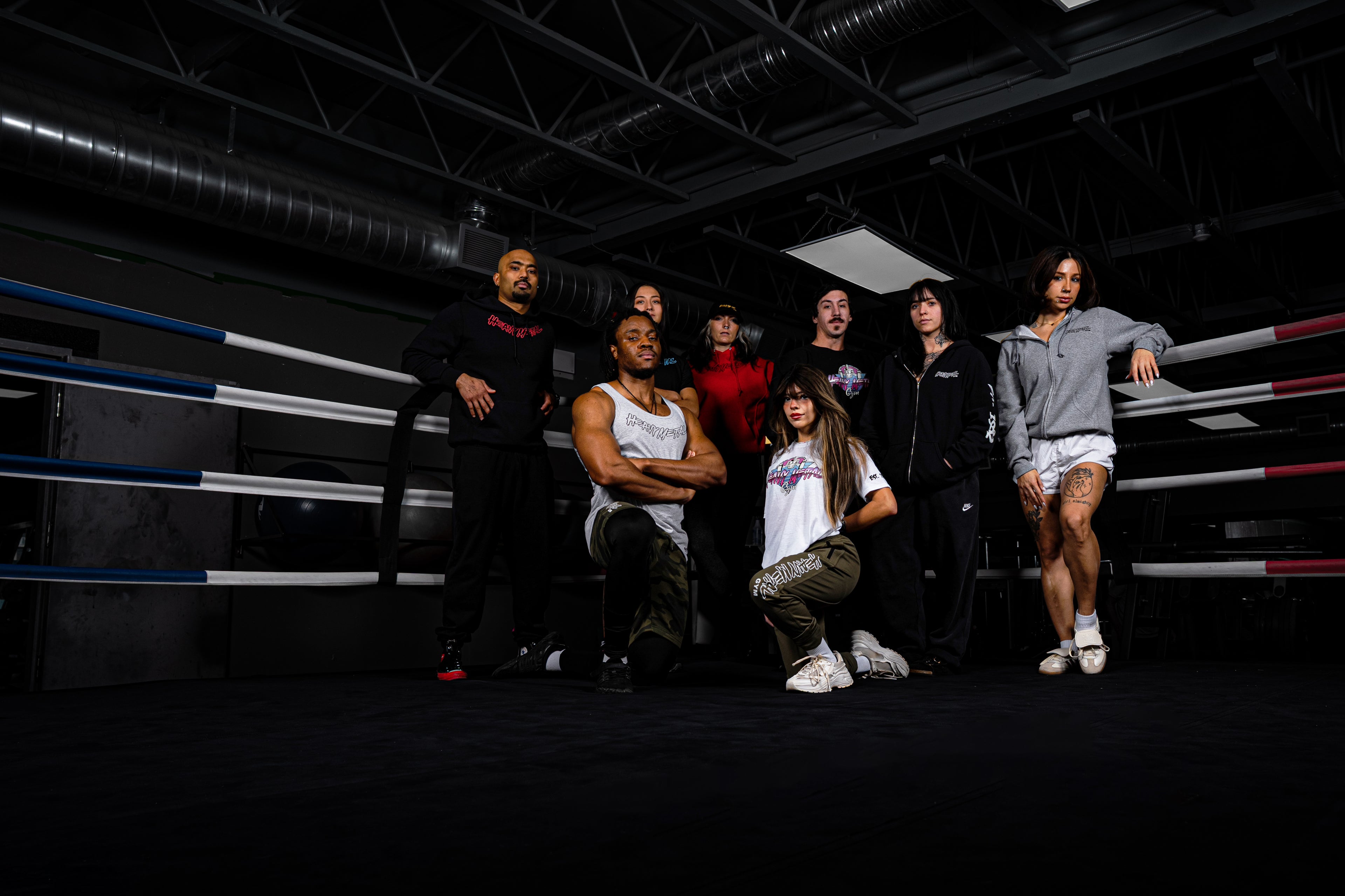Heavy Metal Gym Kamloops - boxing & martial arts area