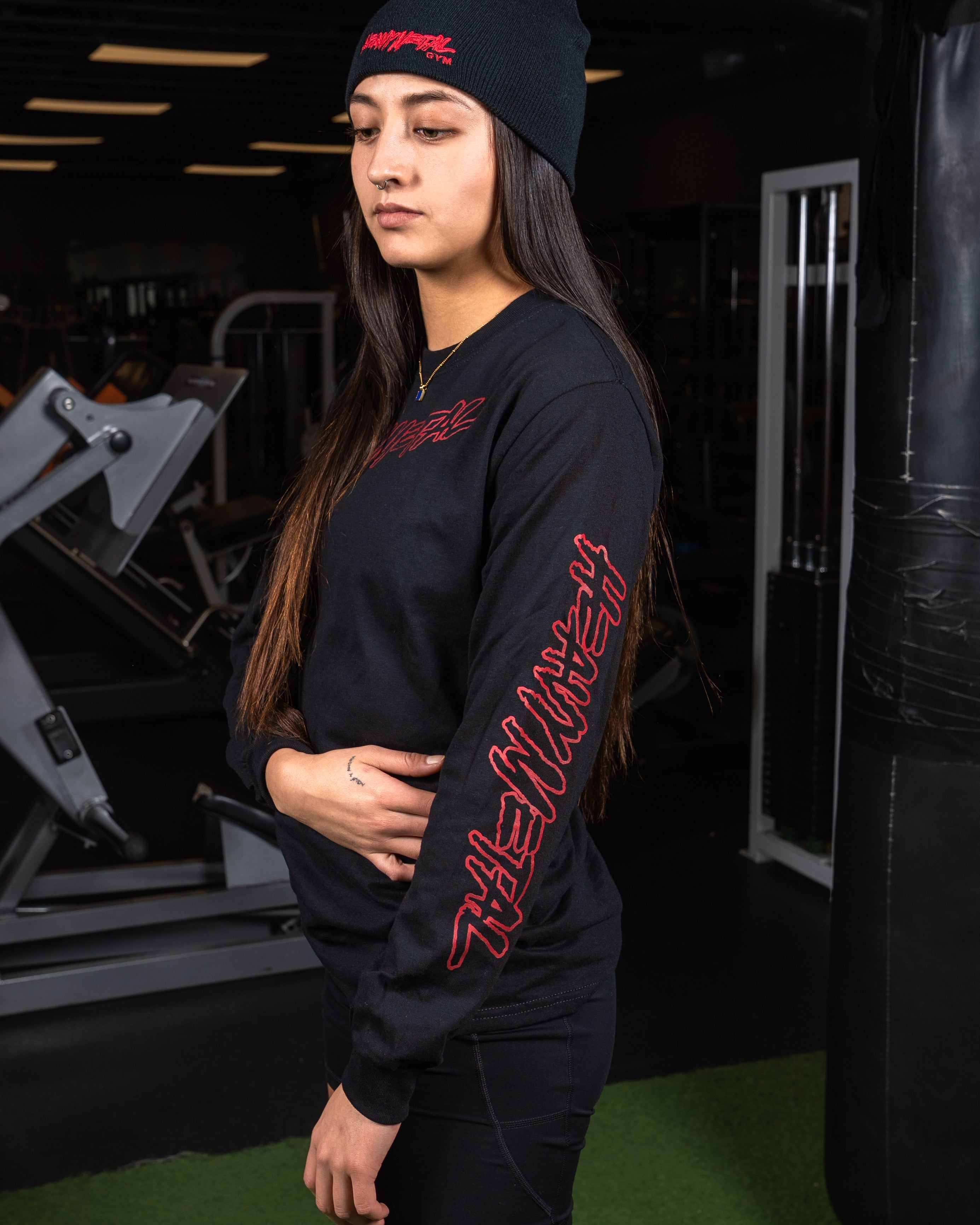 Classic Long Sleeve - Side View - Women's | Heavy Metal Gym