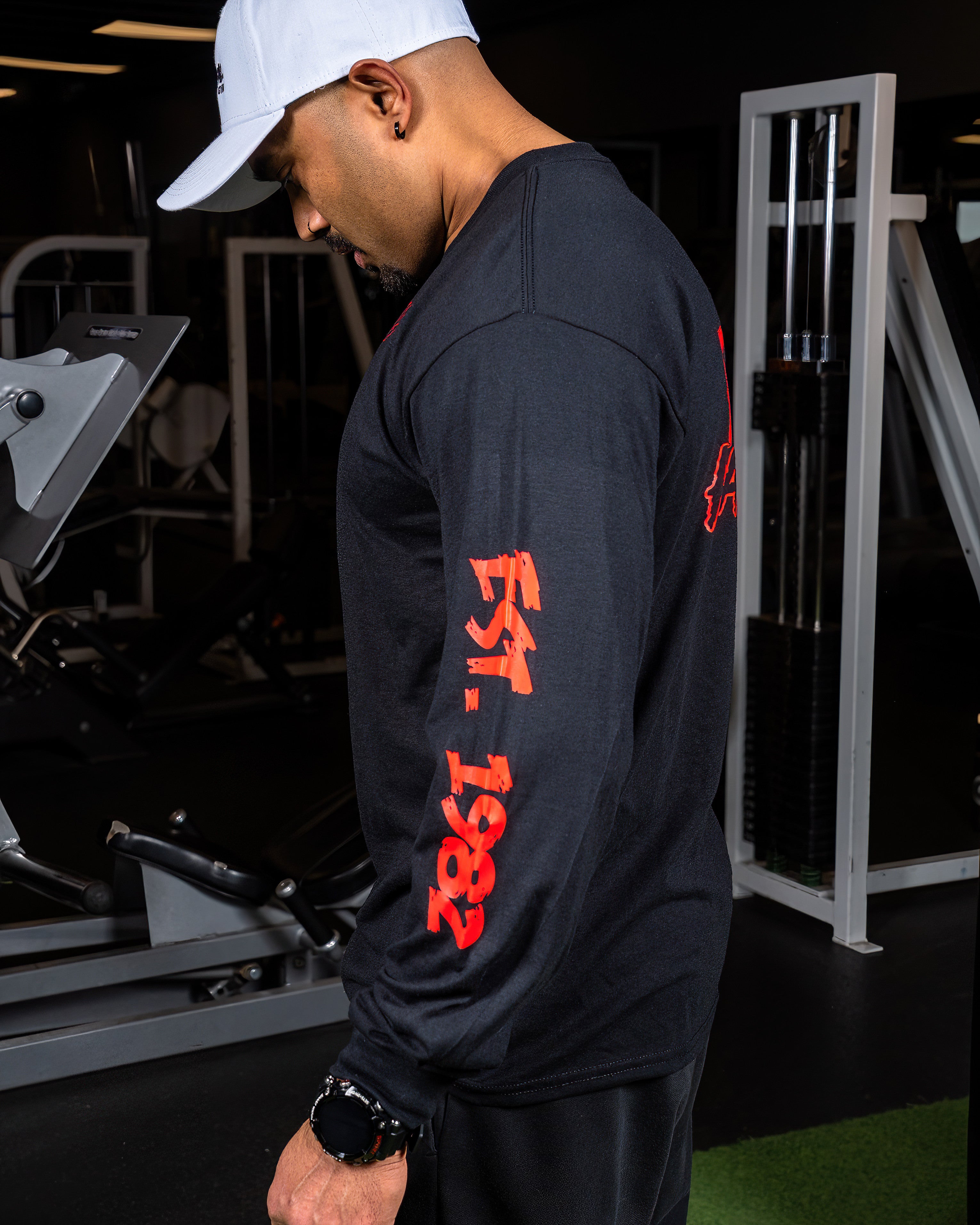 Classic Long Sleeve - Side View - Men's | Heavy Metal Gym