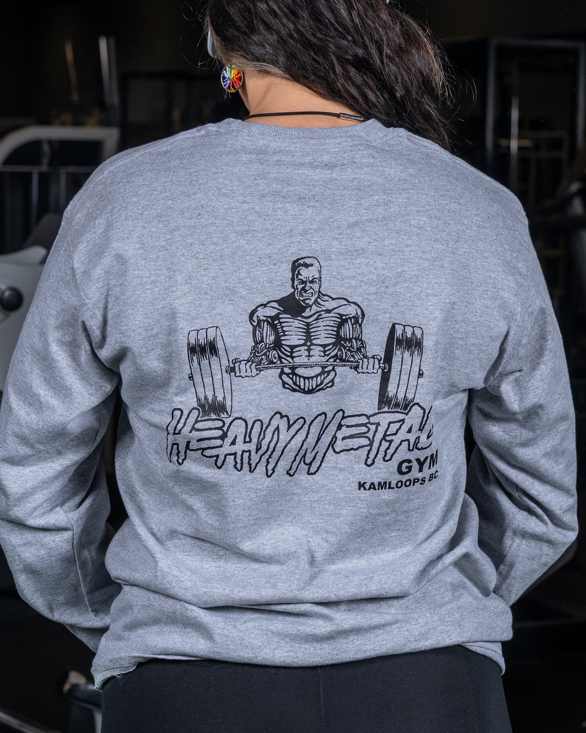 Classic Long Sleeve - Back View - Women's | Heavy Metal Gym