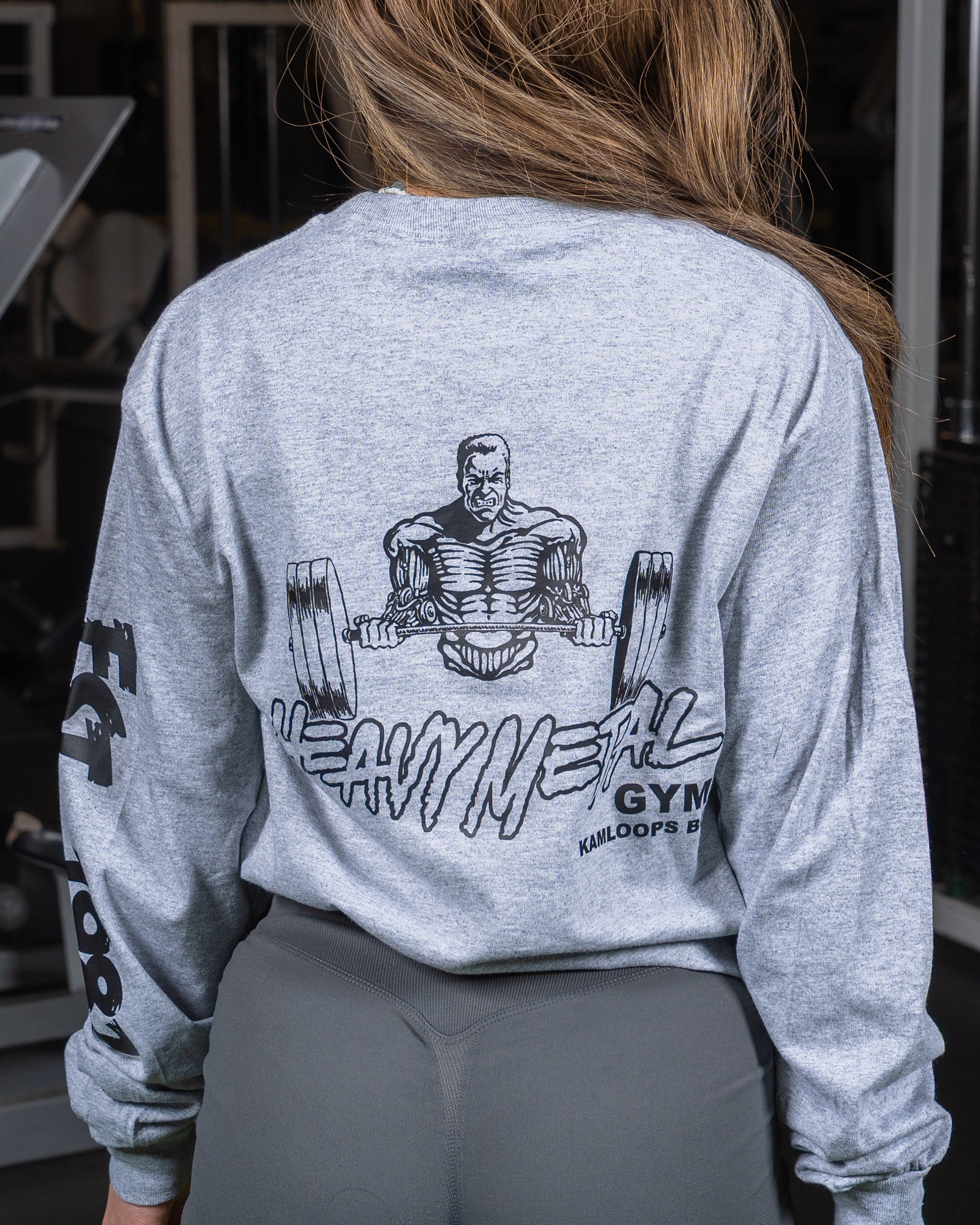Classic Long Sleeve - Back View - Women's | Heavy Metal Gym