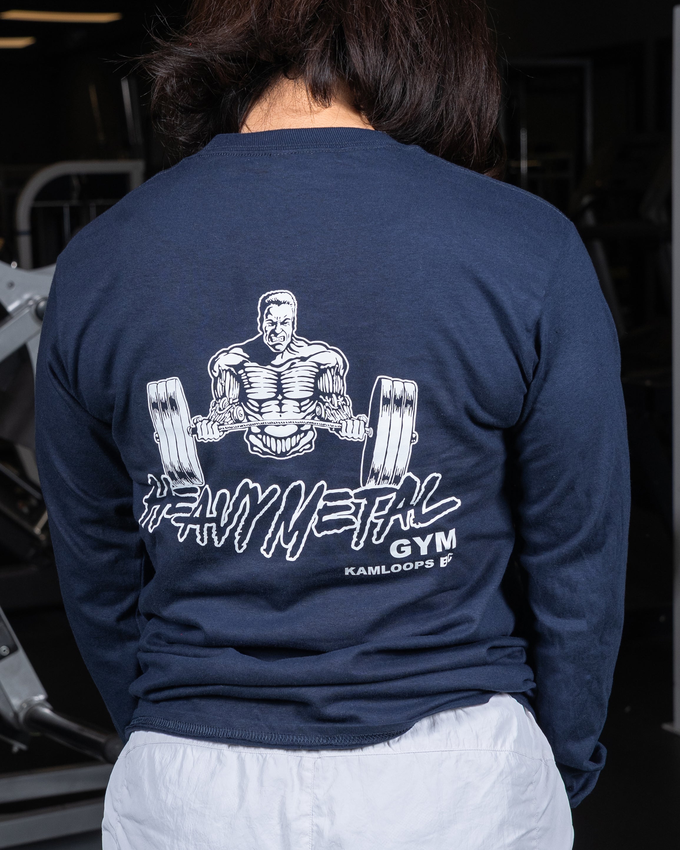 Classic Long Sleeve - Back View - Women's | Heavy Metal Gym