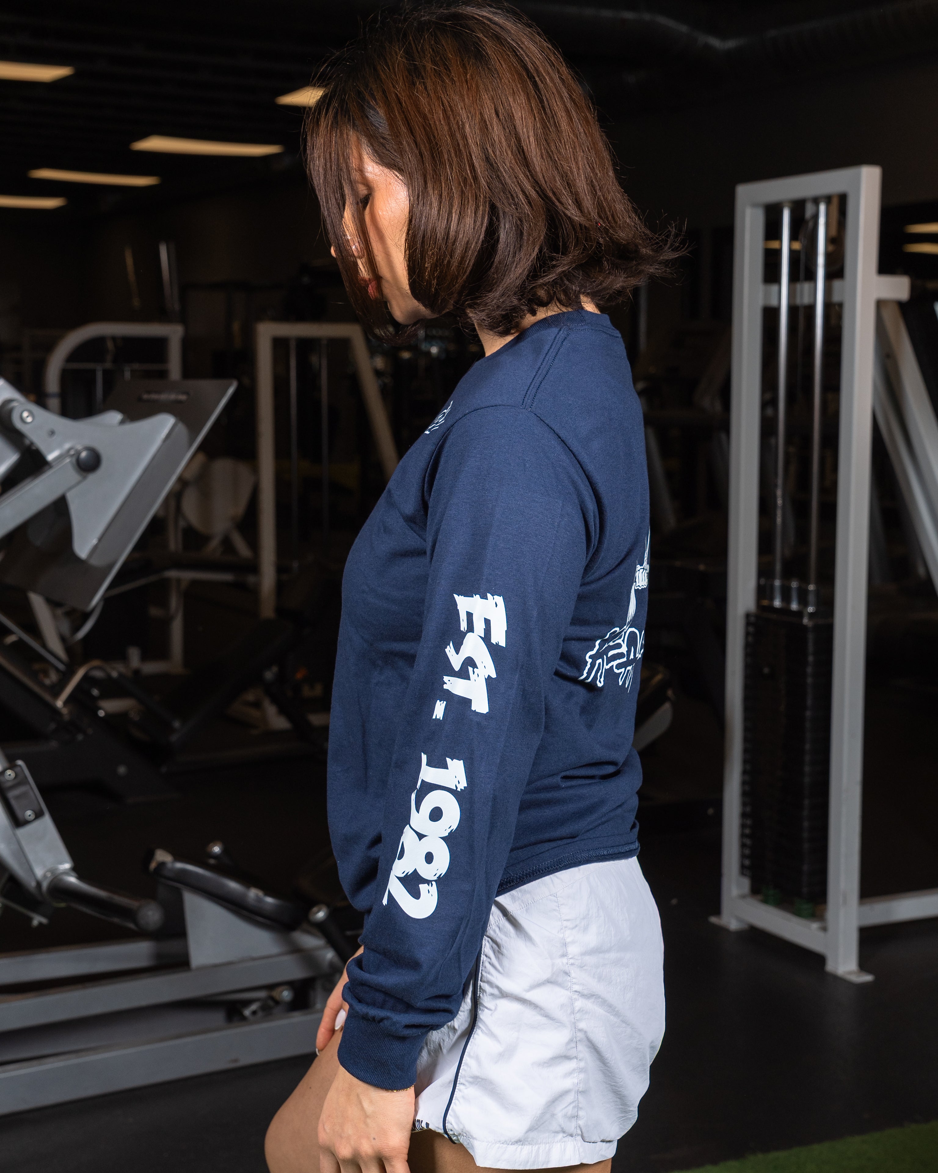 Classic Long Sleeve - Side View - Women's | Heavy Metal Gym