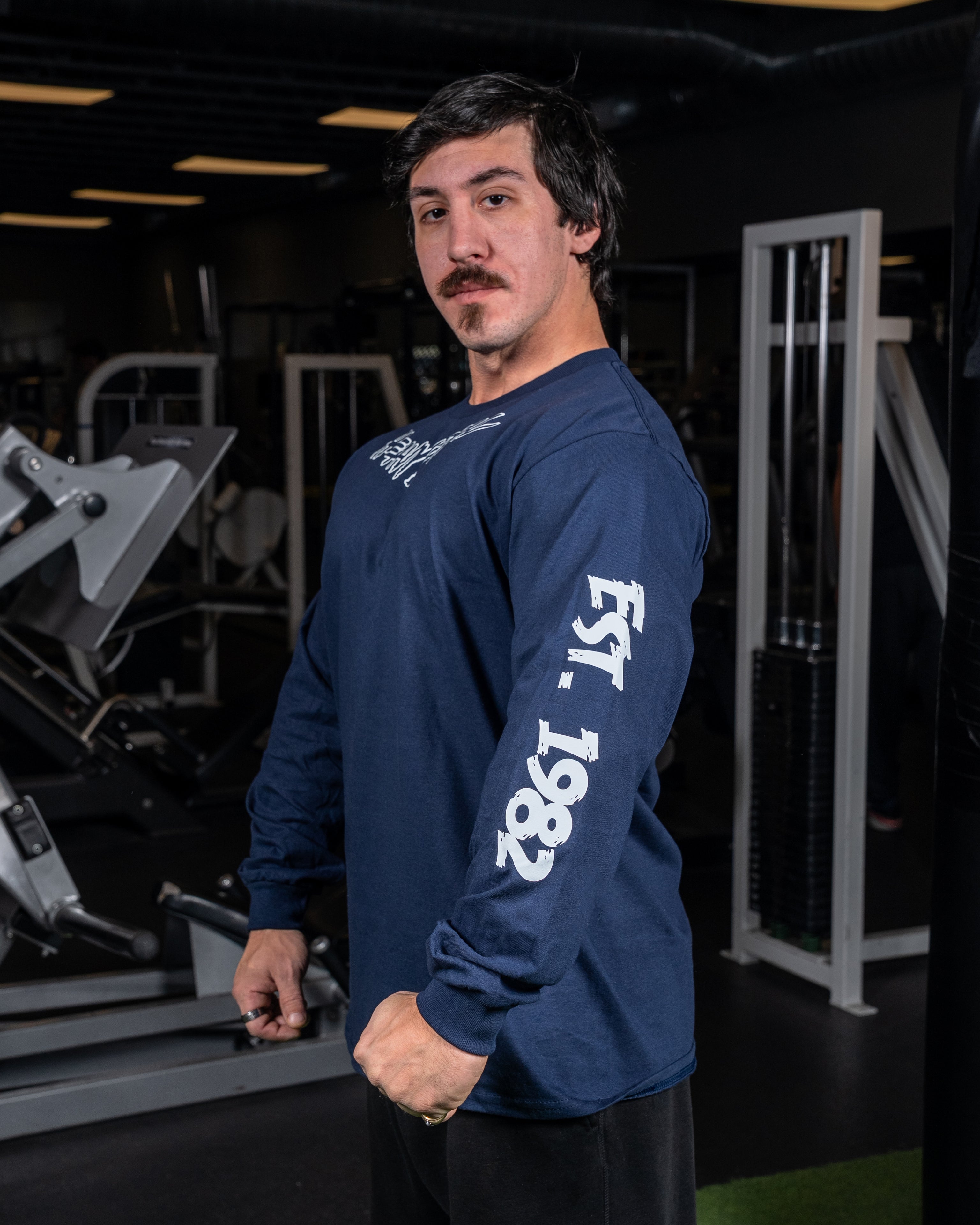 Classic Long Sleeve - Side View - Men's | Heavy Metal Gym