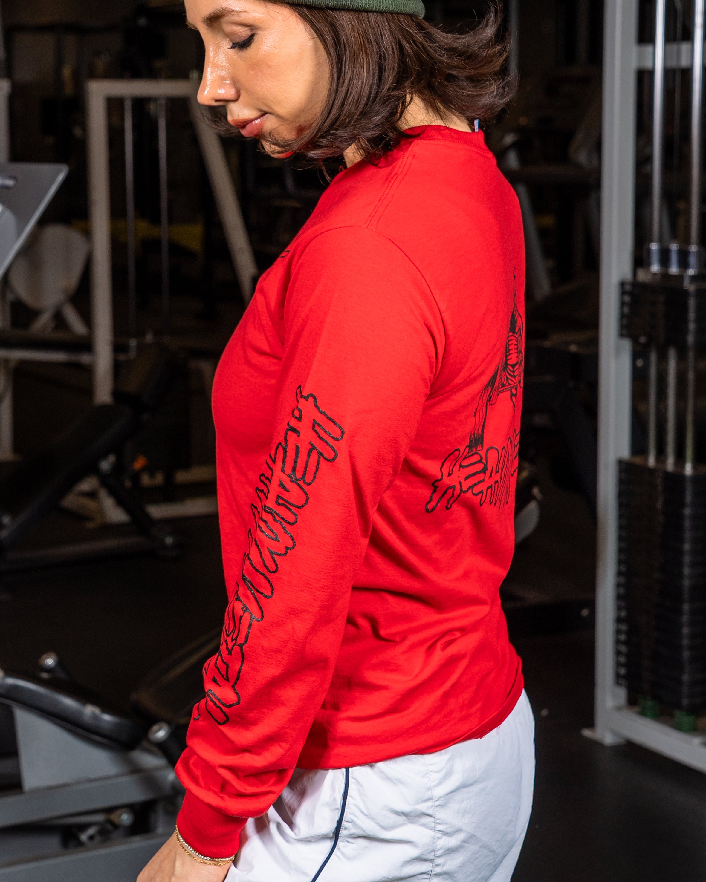 Women’s Classic Long Sleeve | Red & Black