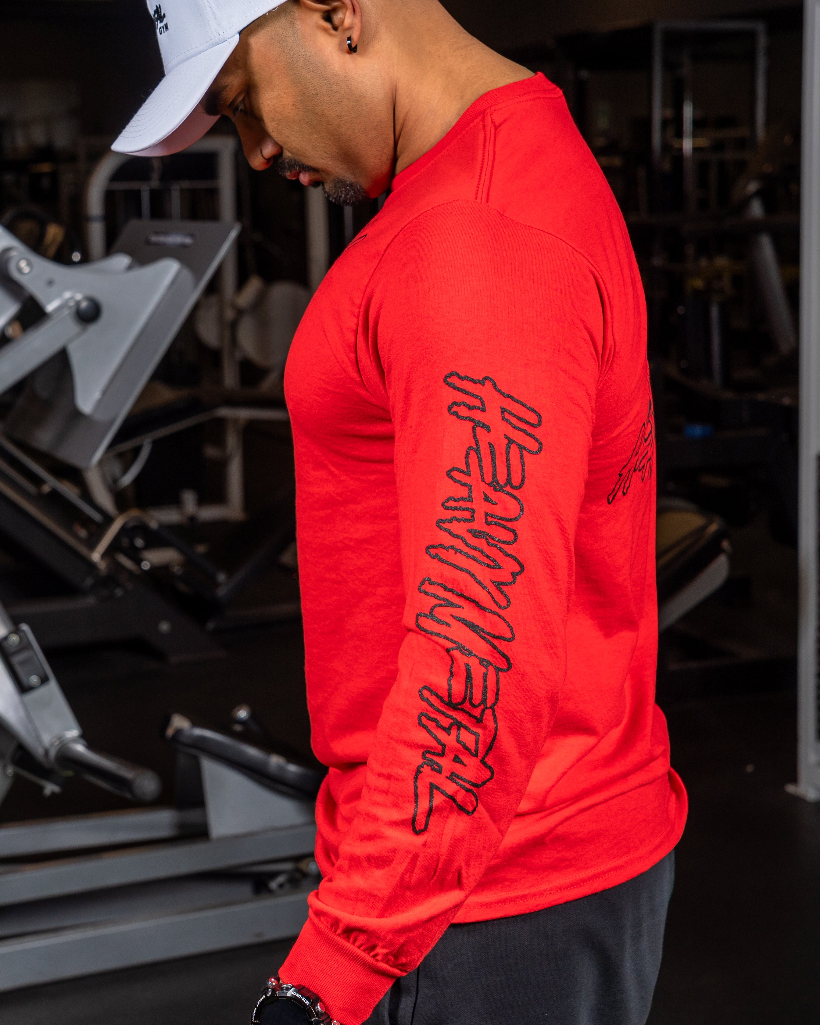 Classic Long Sleeve - Side View - Men's | Heavy Metal Gym
