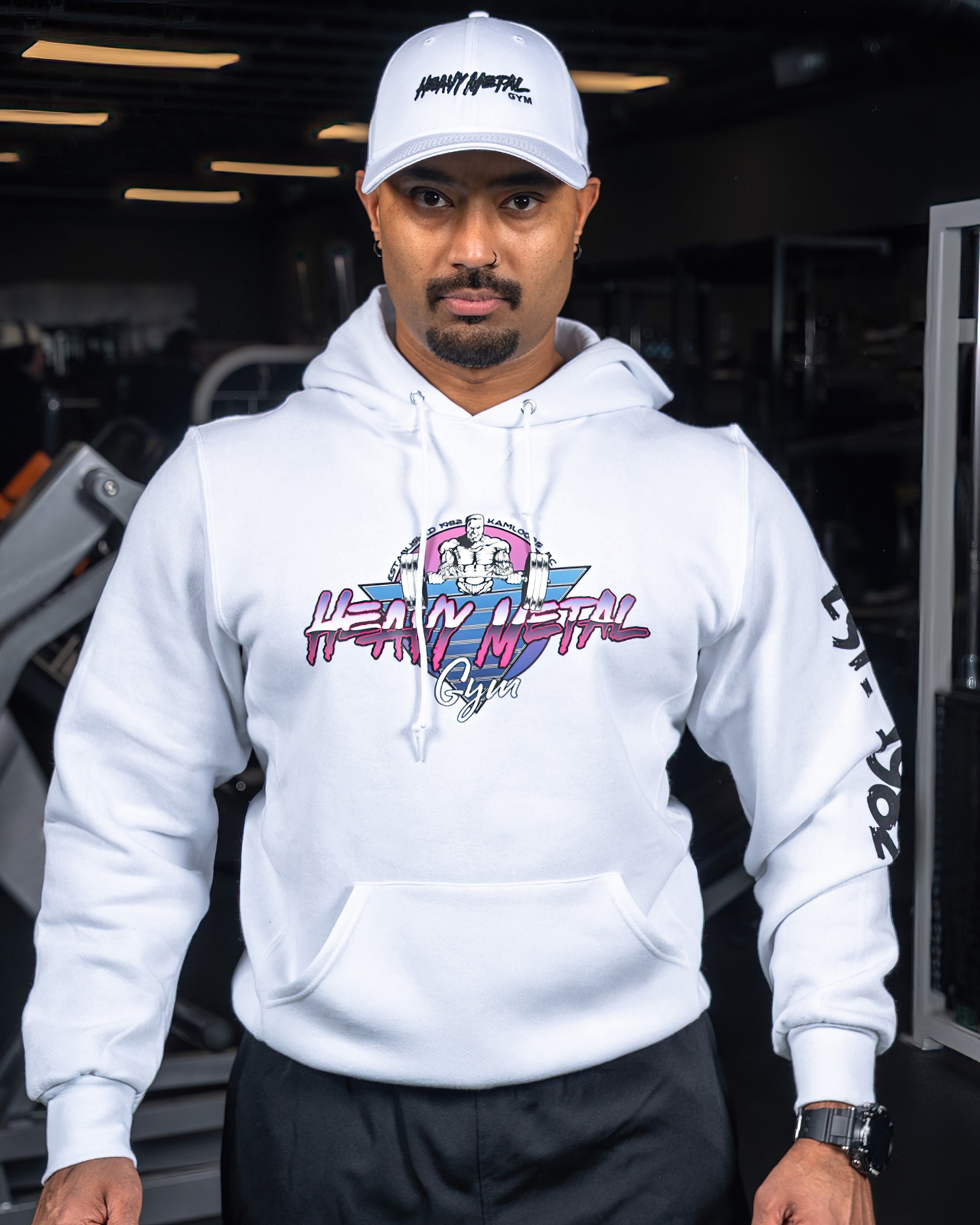 Retro Sweater - Front View - Men's | Heavy Metal Gym