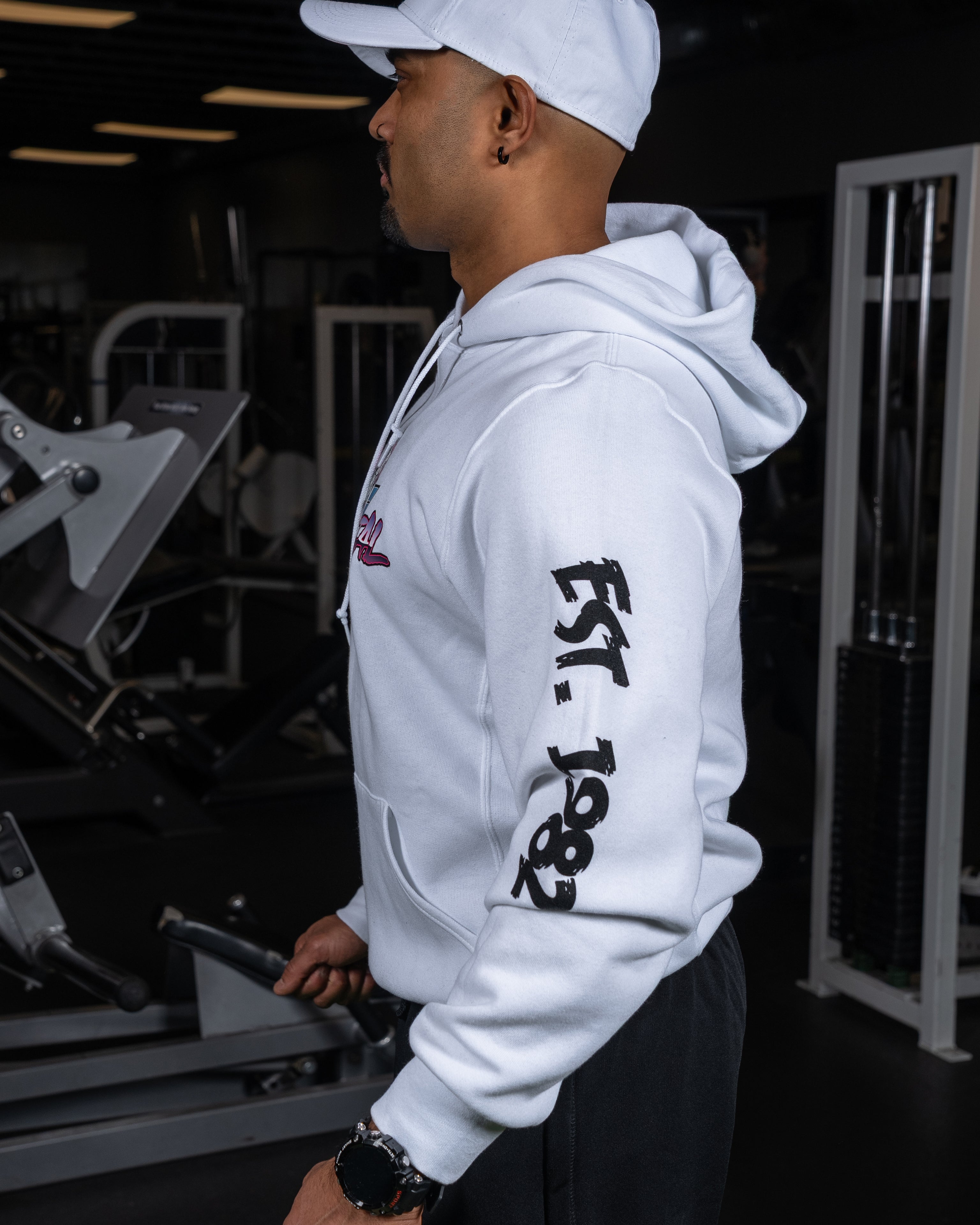 Retro Sweater - Side View - Men's | Heavy Metal Gym
