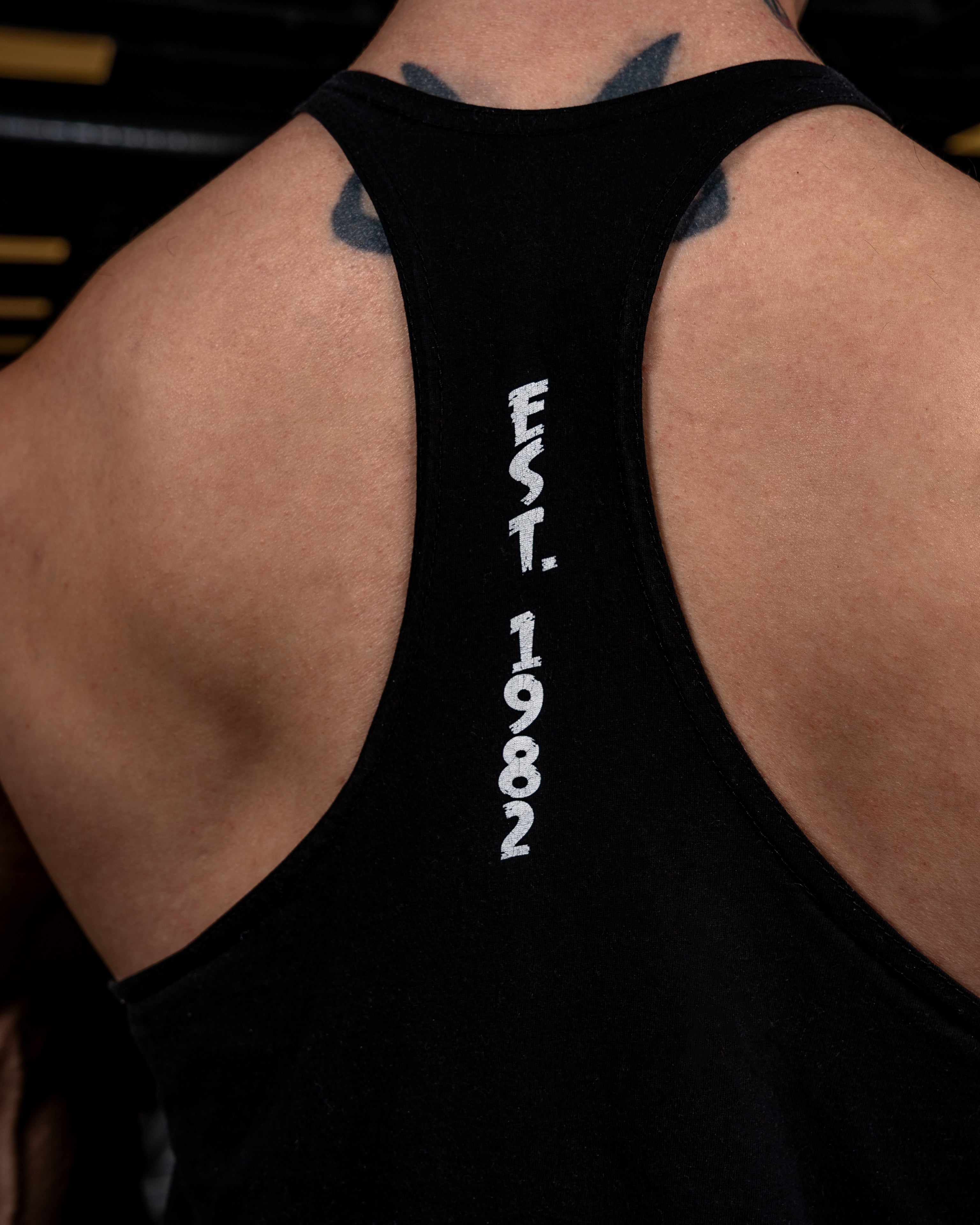 Retro Tank Top - Detail - Men's | Heavy Metal Gym