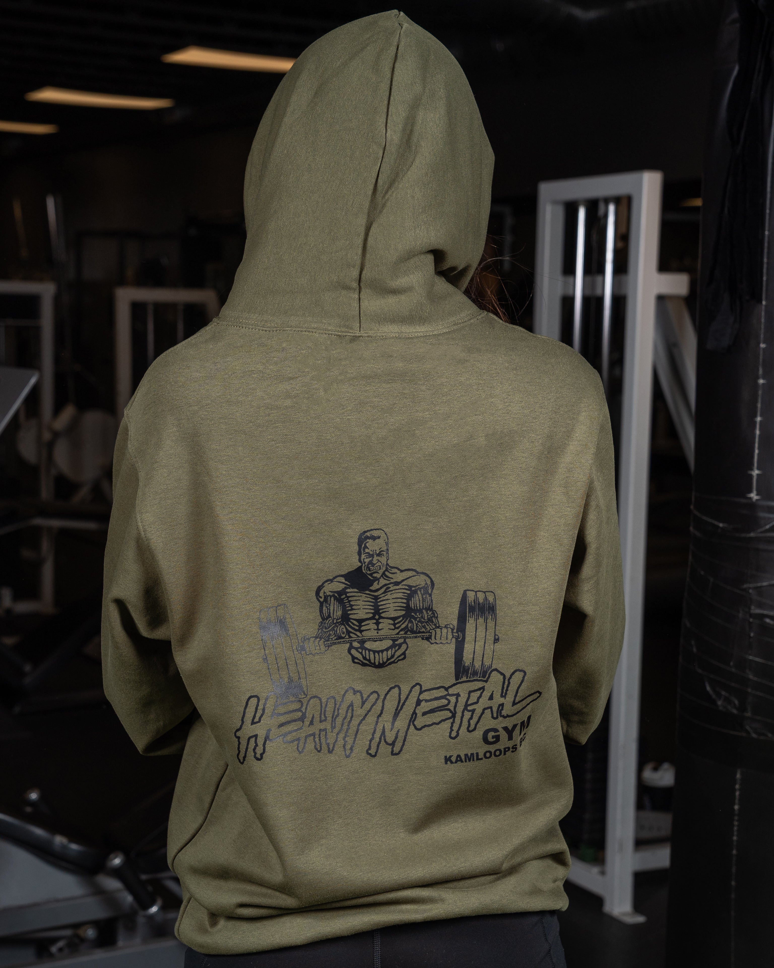 Classic Pullover - Back View - Women's | Heavy Metal Gym