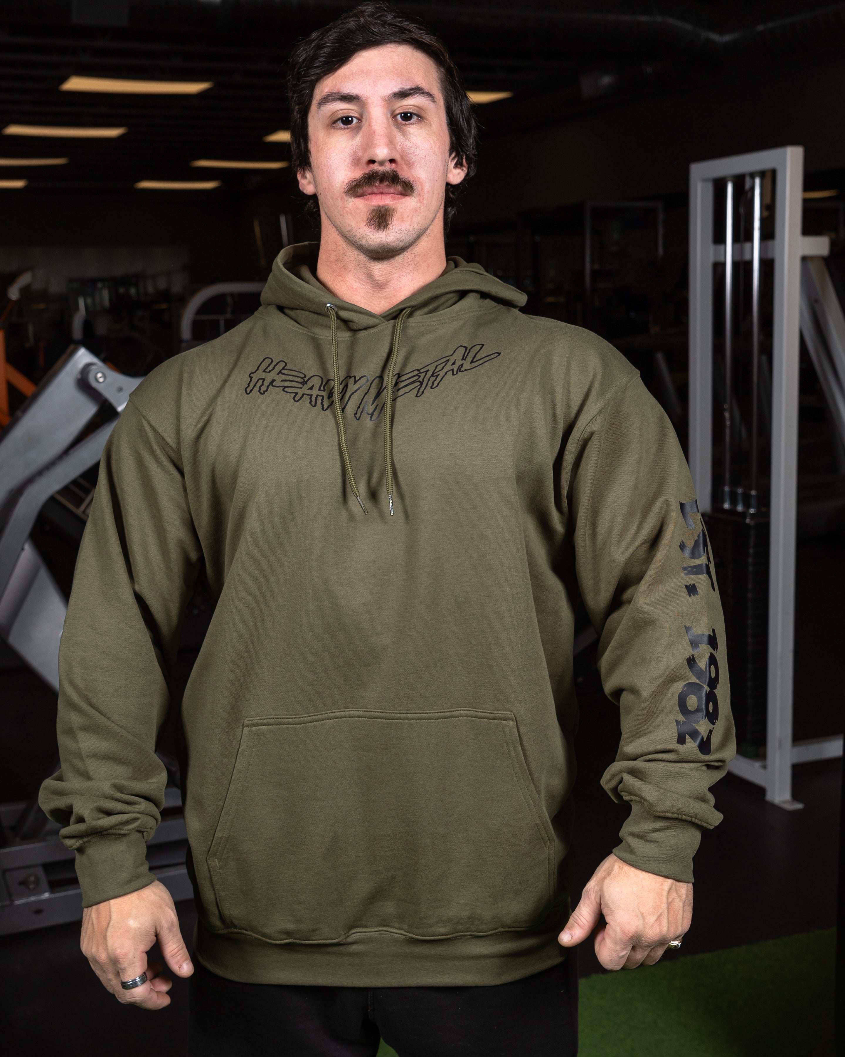 Classic Pullover - Front View - Men's | Heavy Metal Gym