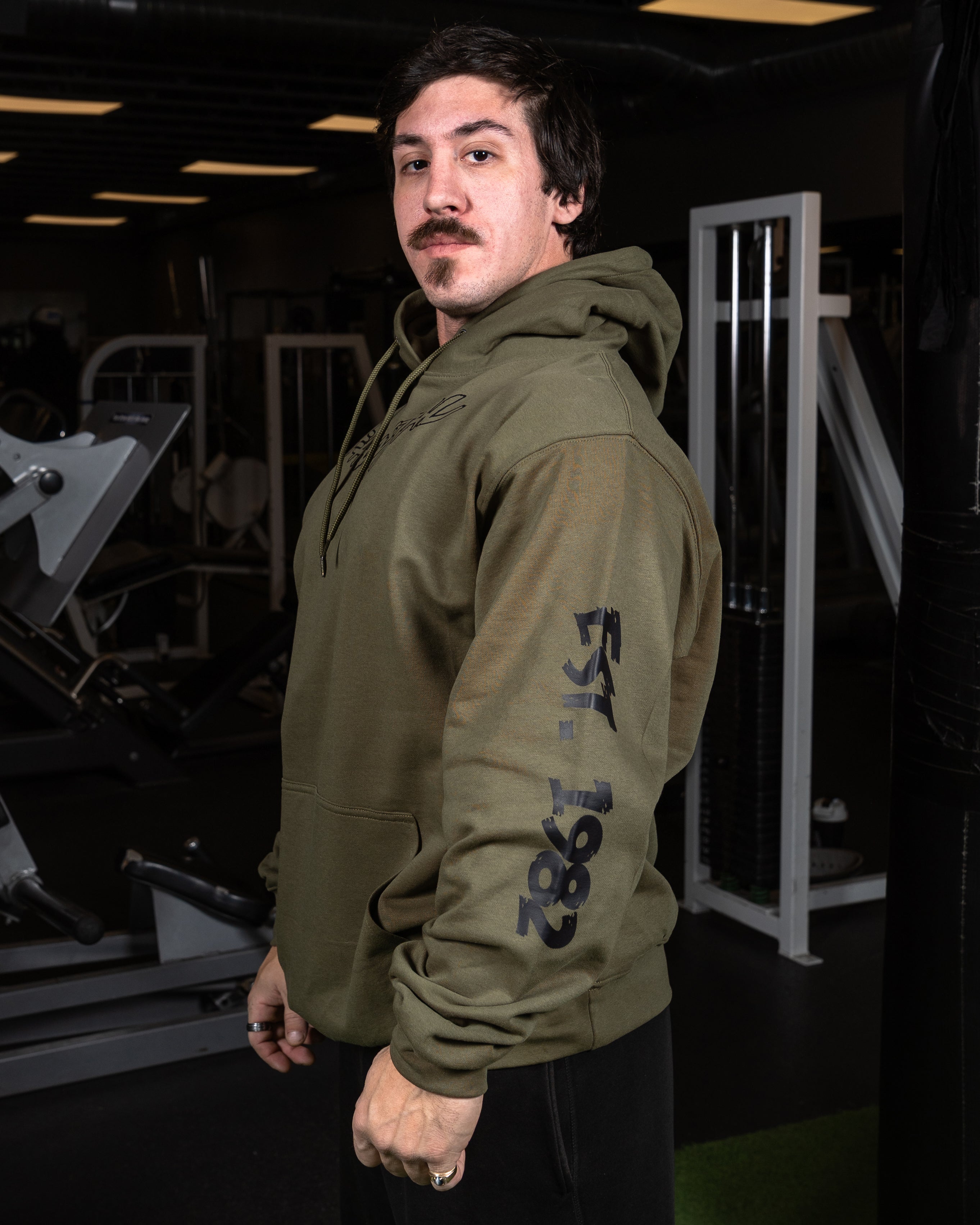 Classic Pullover - Side View - Men's | Heavy Metal Gym