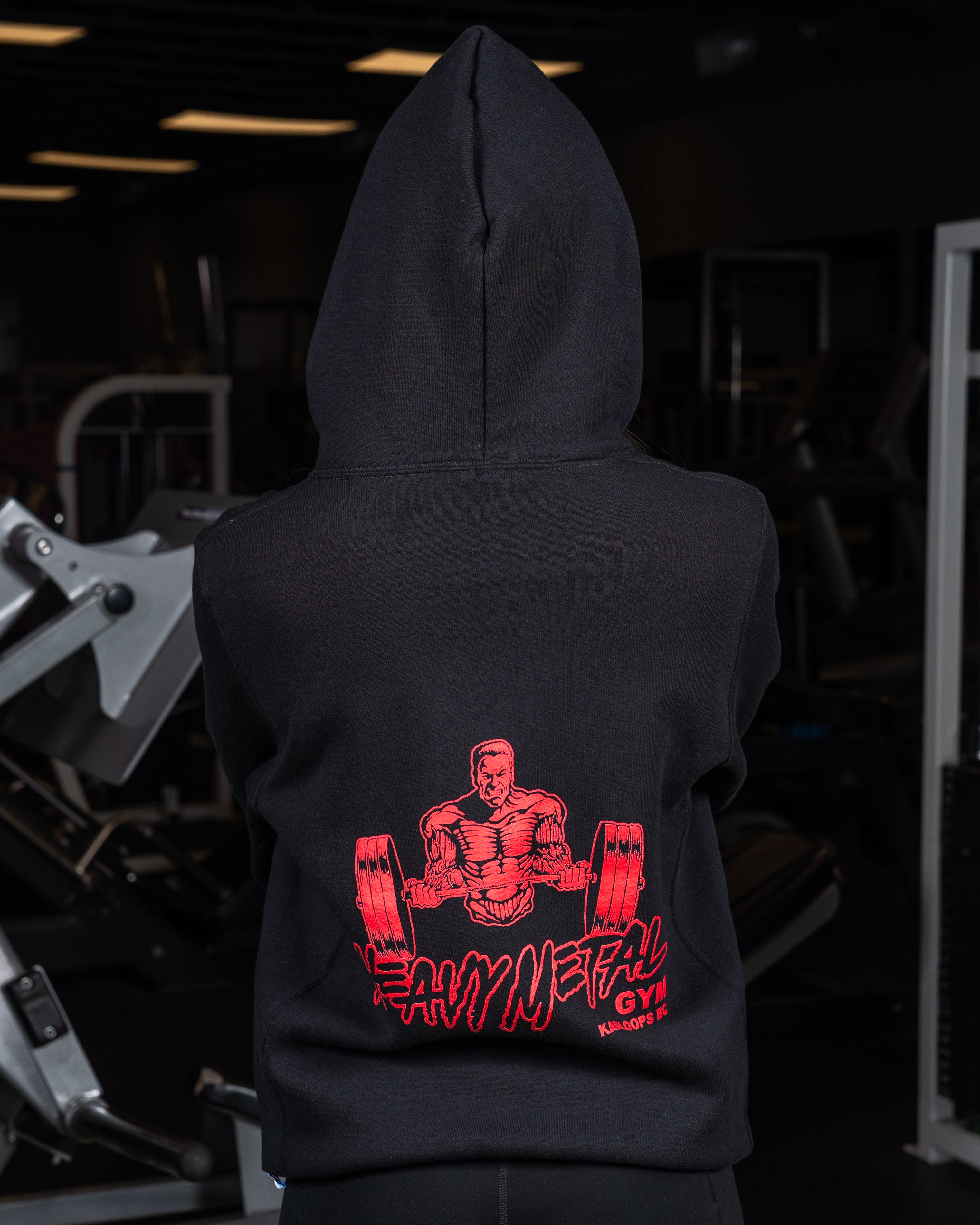 Classic Pullover - Back View - Women's | Heavy Metal Gym