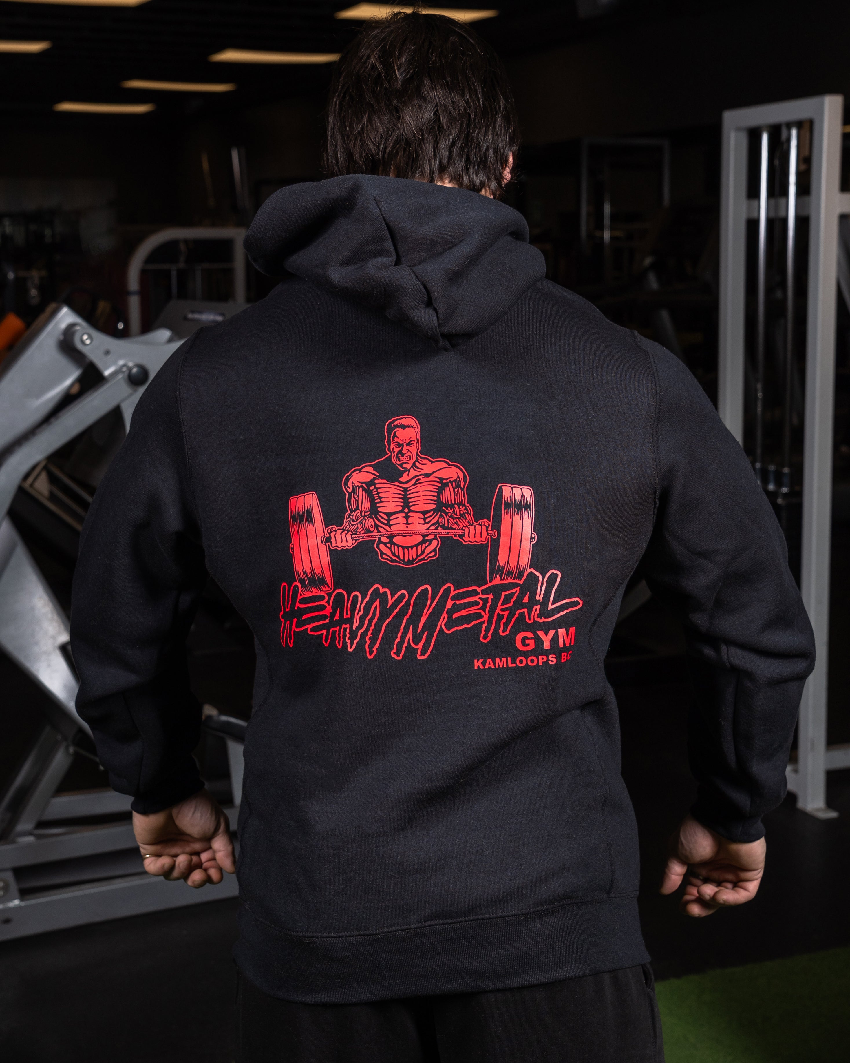 Classic Pullover - Back View - Men's | Heavy Metal Gym