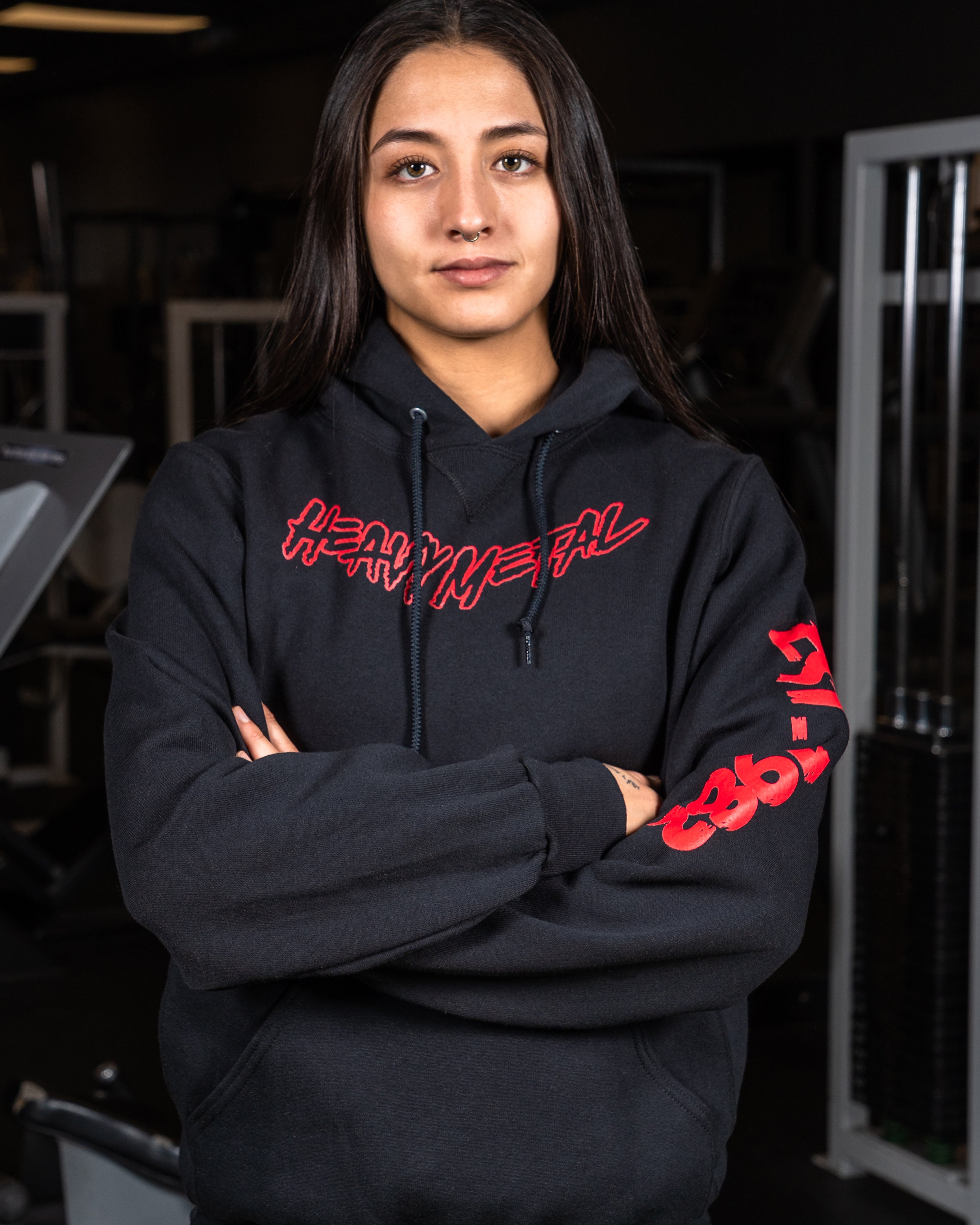 Classic Pullover - Front View - Women's | Heavy Metal Gym