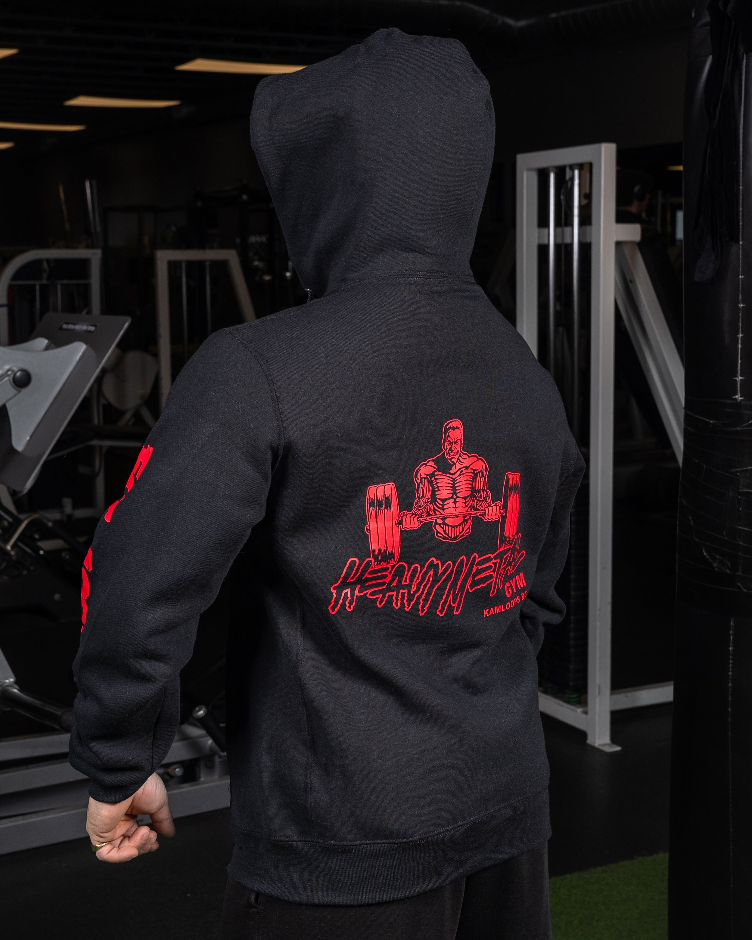 Classic Pullover - Side View - Men's | Heavy Metal Gym