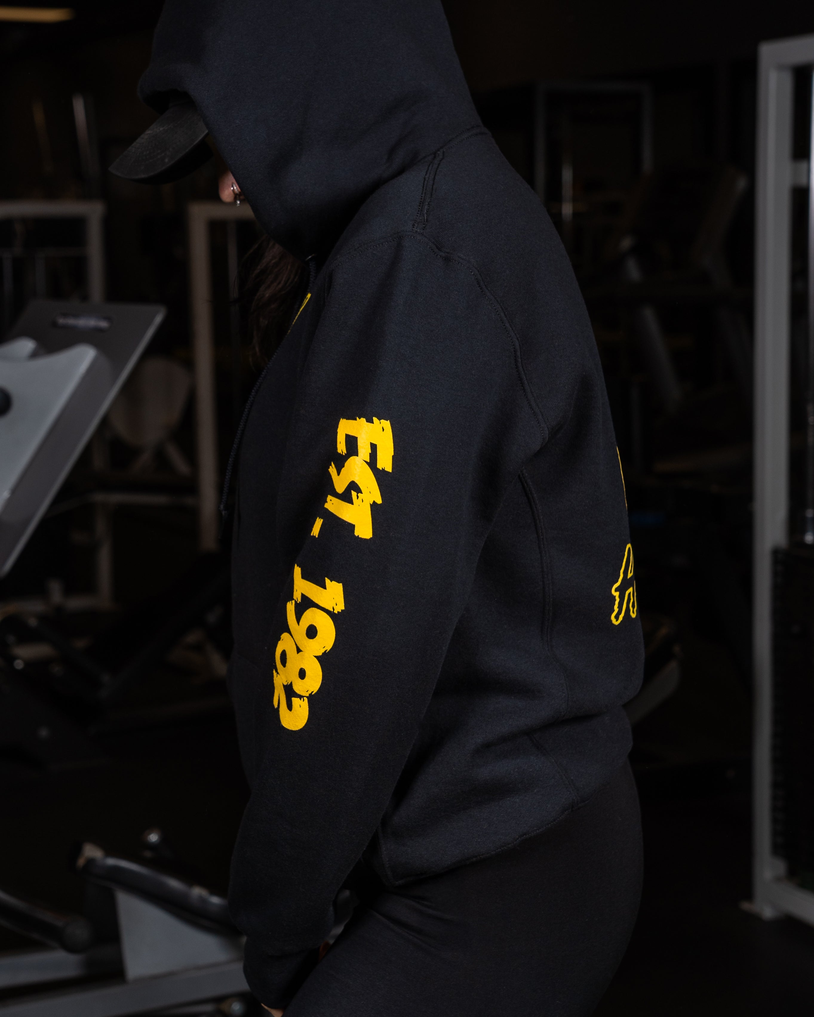 Classic Pullover - Side View - Women's | Heavy Metal Gym