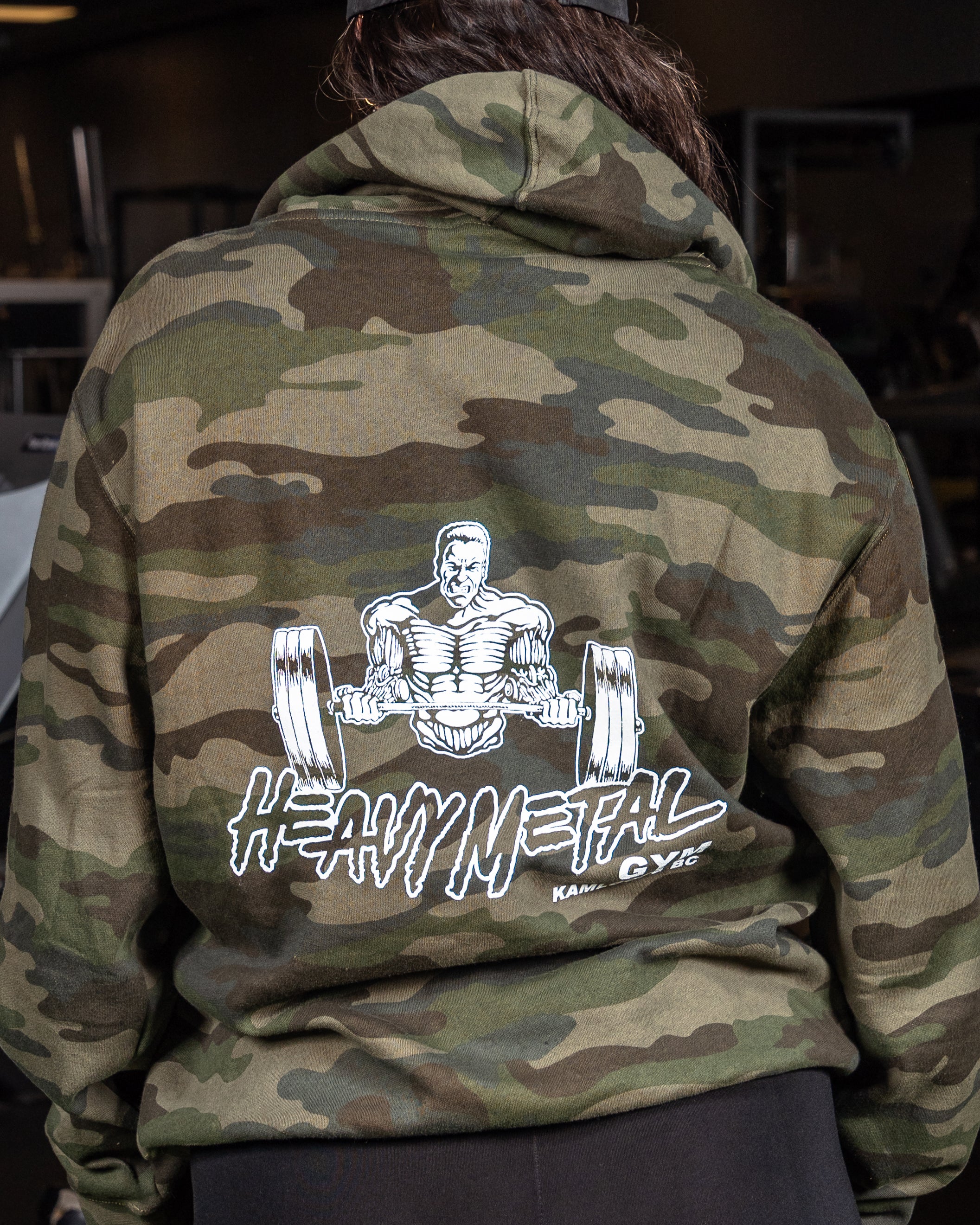 Classic Pullover - Back View - Women's | Heavy Metal Gym